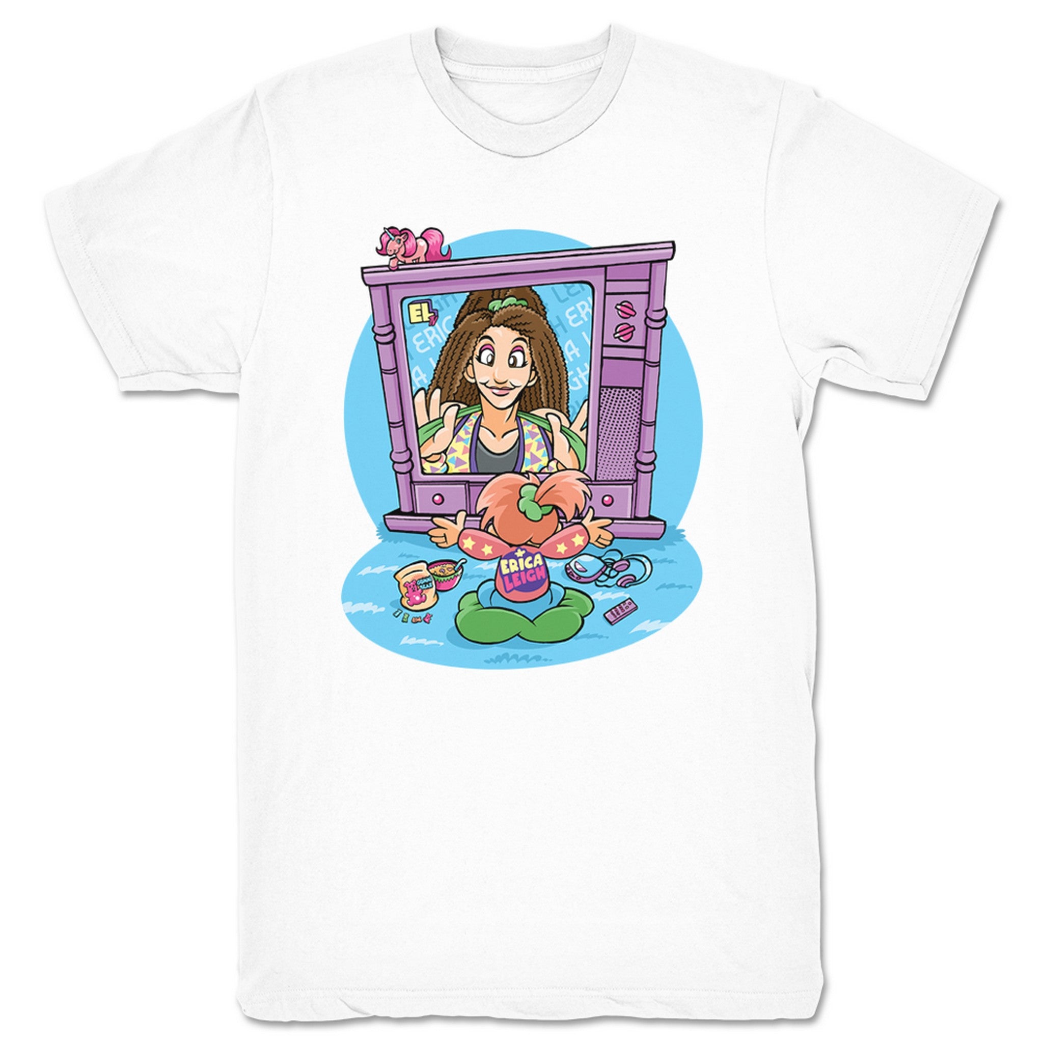 Erica Leigh Erica Leigh TV Unisex Tee White