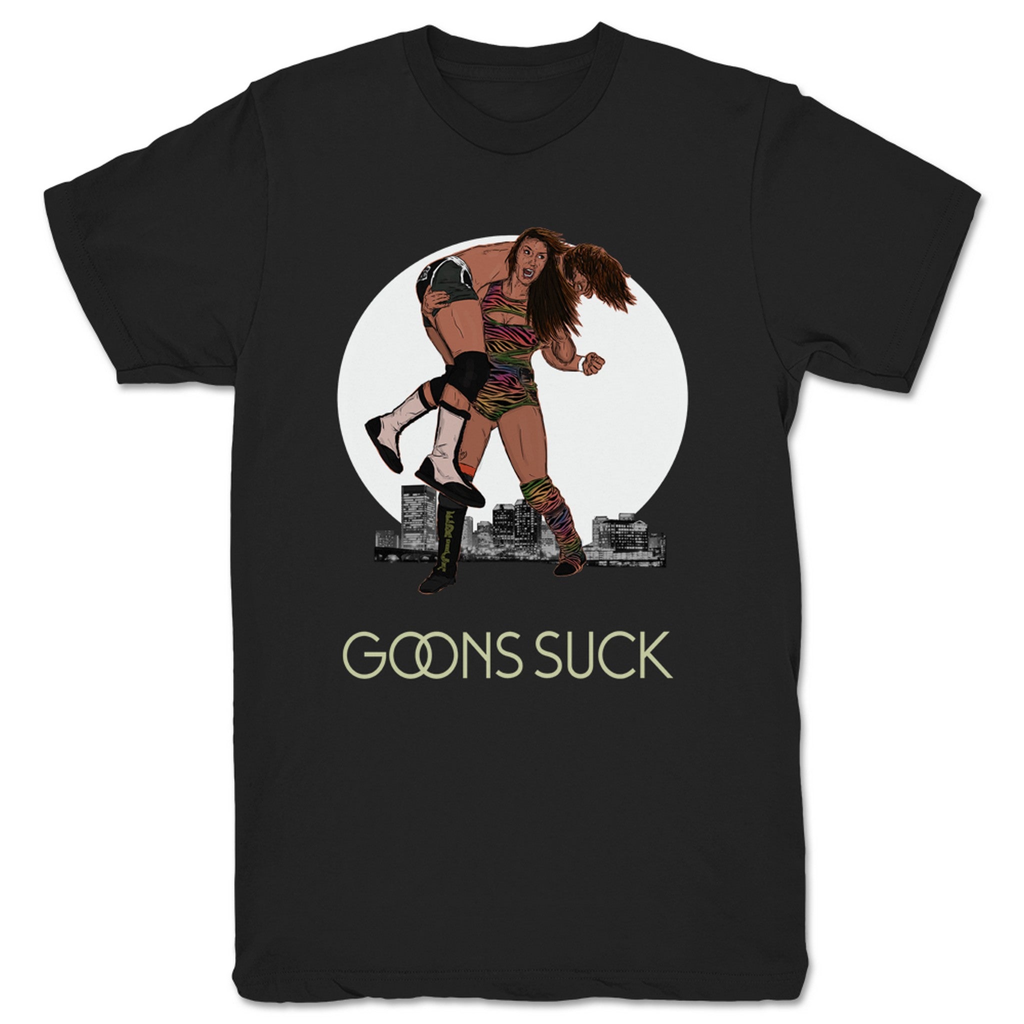 Erica Leigh GOONS SUCK Unisex Tee Black