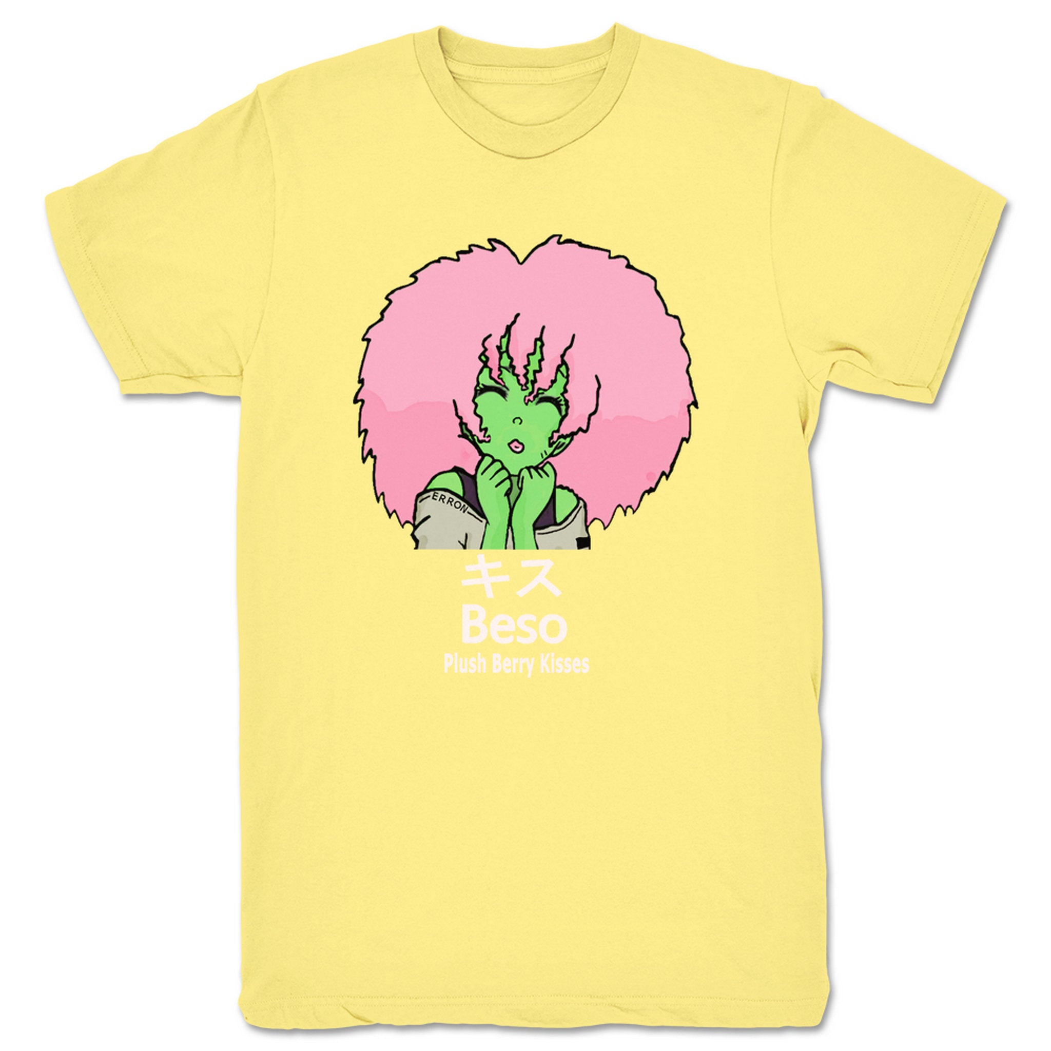 EsZ Plush Berry Kisses 2 Unisex Tee Banana Cream