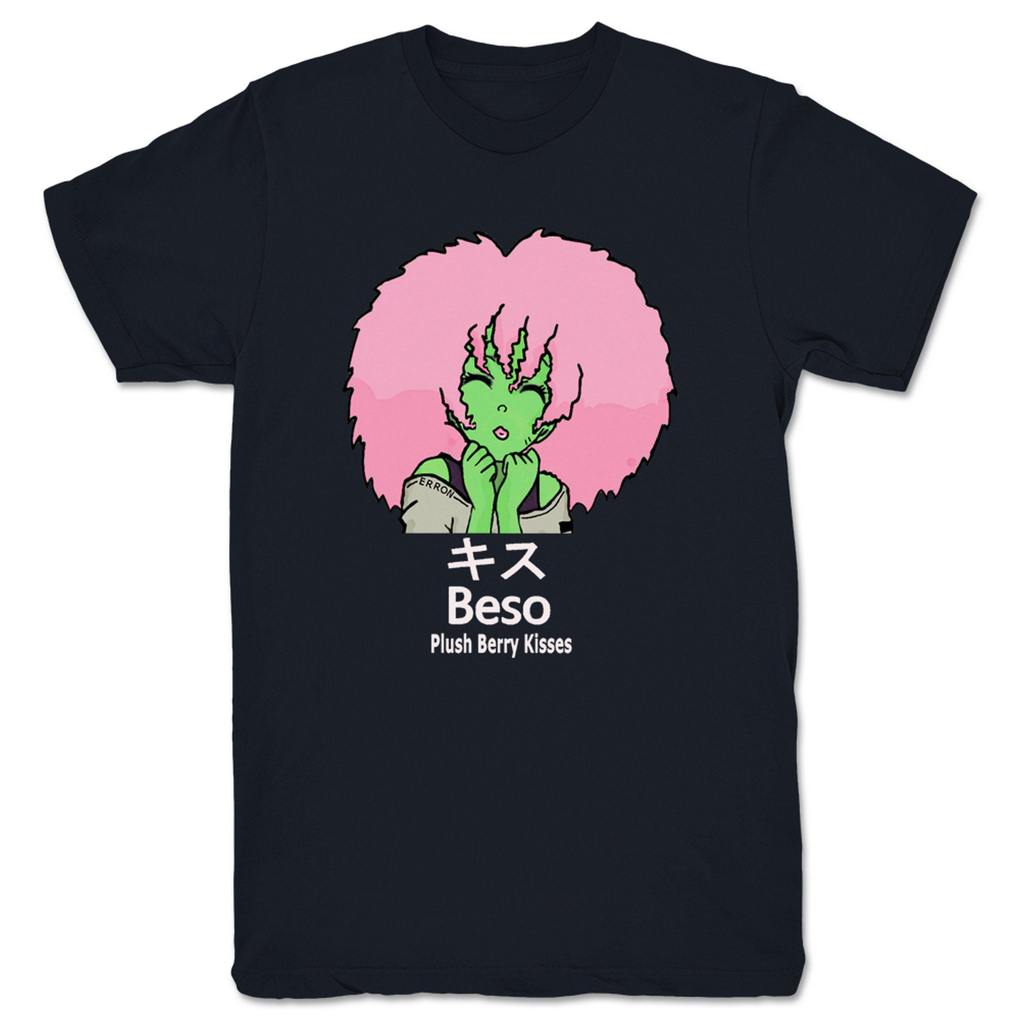 EsZ Plush Berry Kisses 2 Unisex Tee Navy