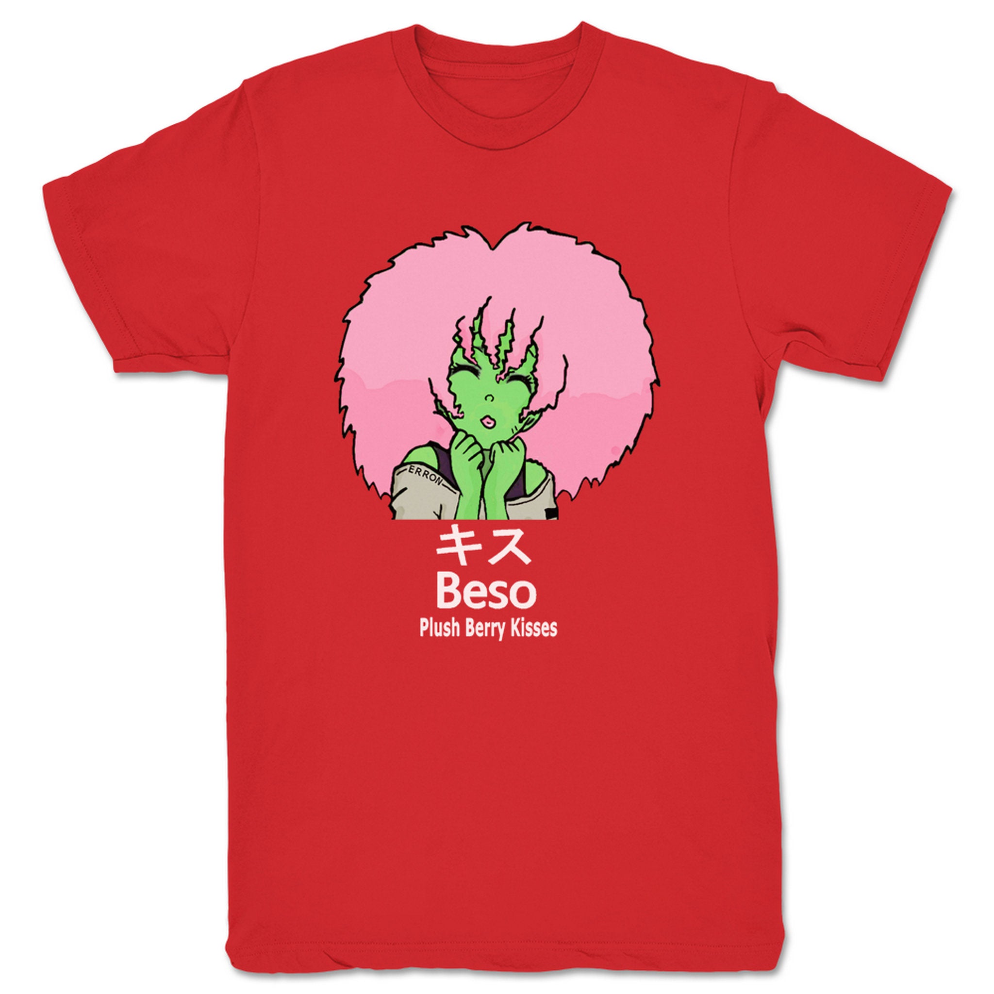 EsZ Plush Berry Kisses 2 Unisex Tee Red
