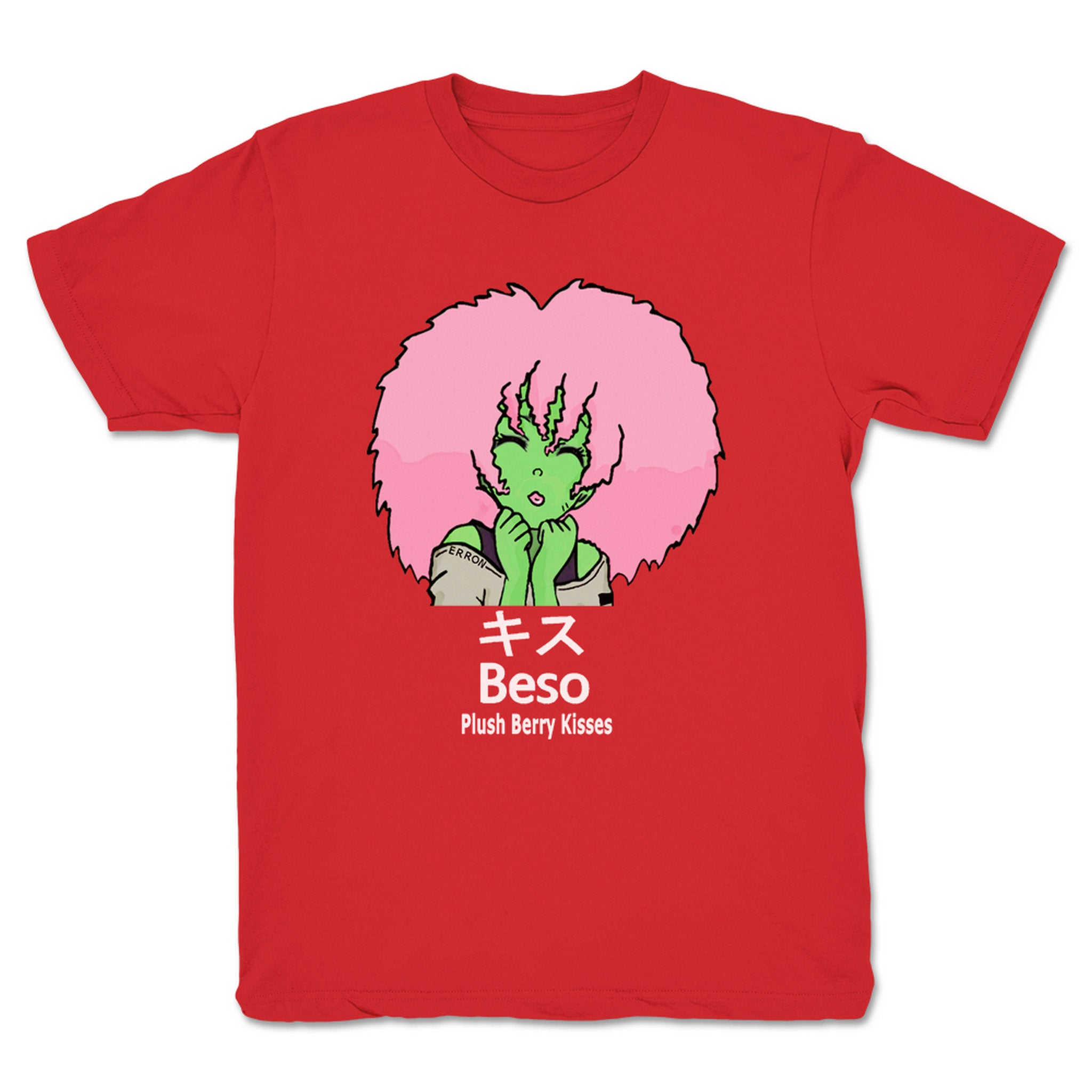 EsZ Plush Berry Kisses 2 Youth Tee Red