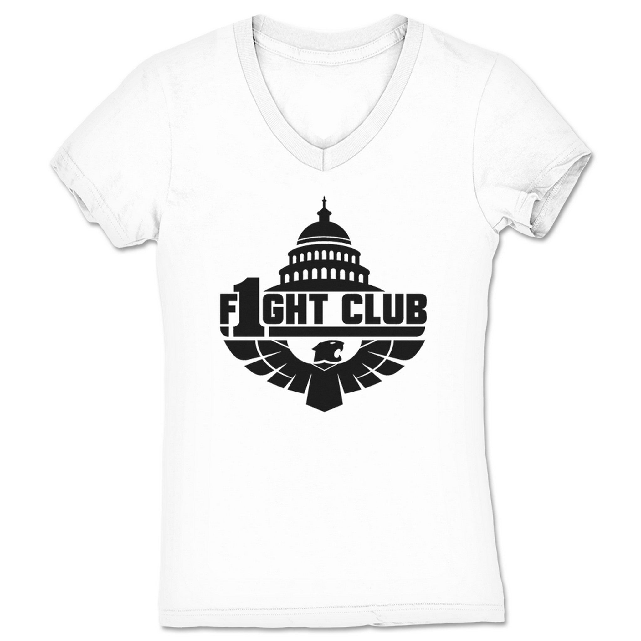 F1ght Club Pro Wrestling Join the F1ght Women's V-Neck White