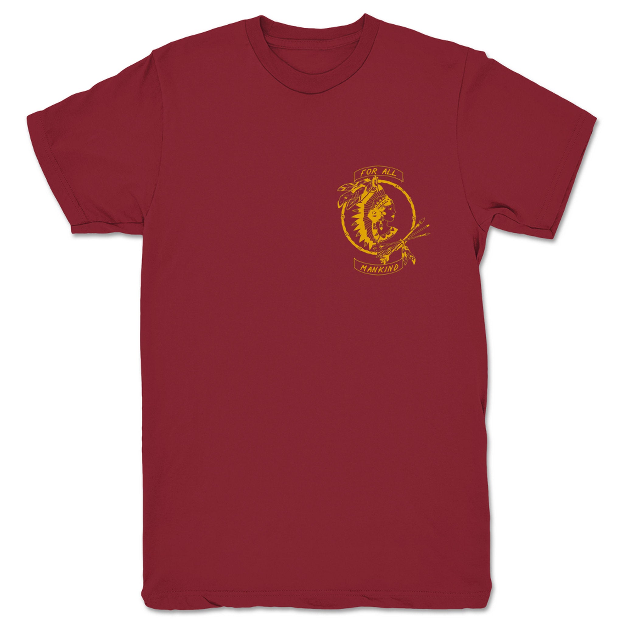 For All Mankind For All Mankind Unisex Tee Cardinal