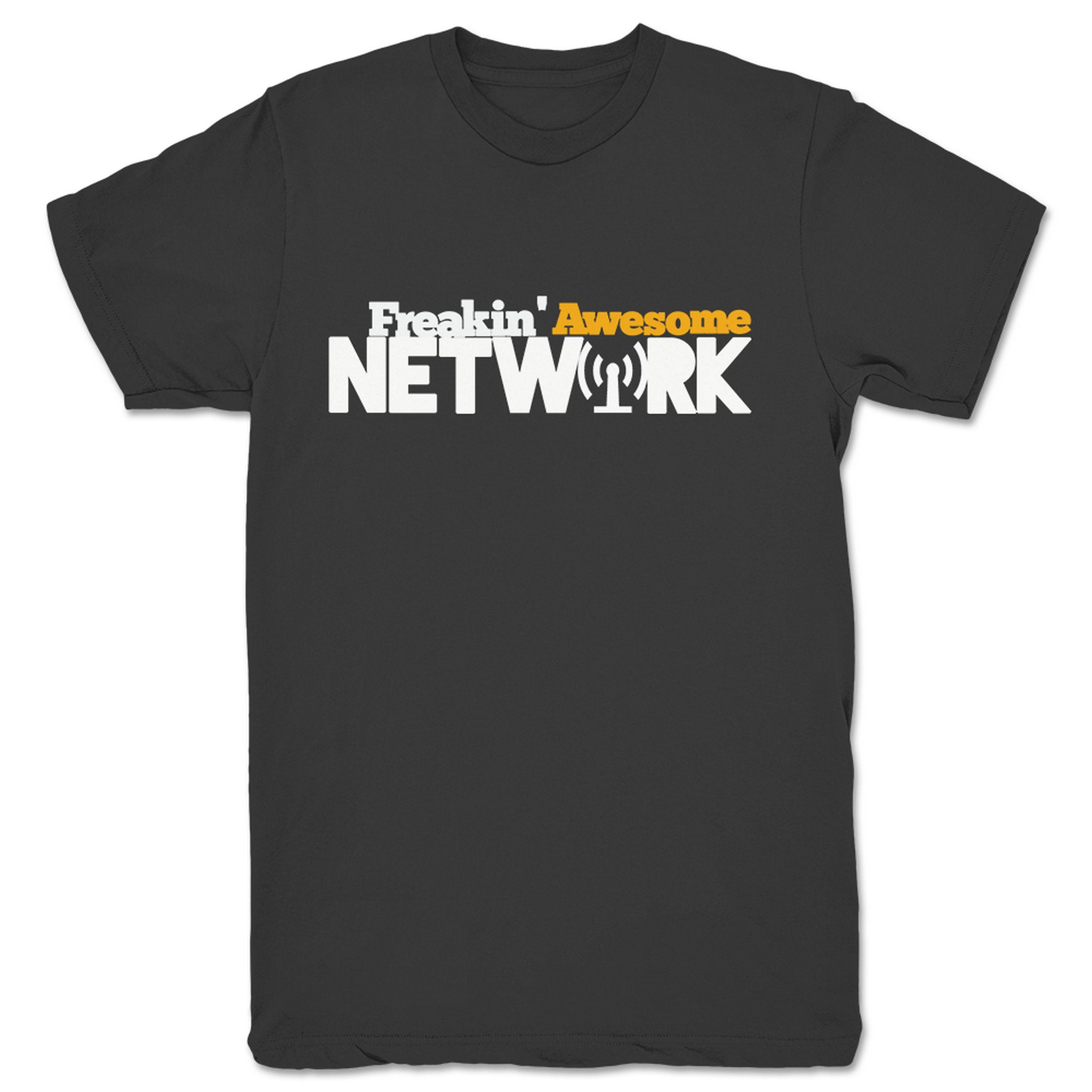 Freakin' Awesome Network Freakin' Awesome Network Unisex Tee Dark Grey