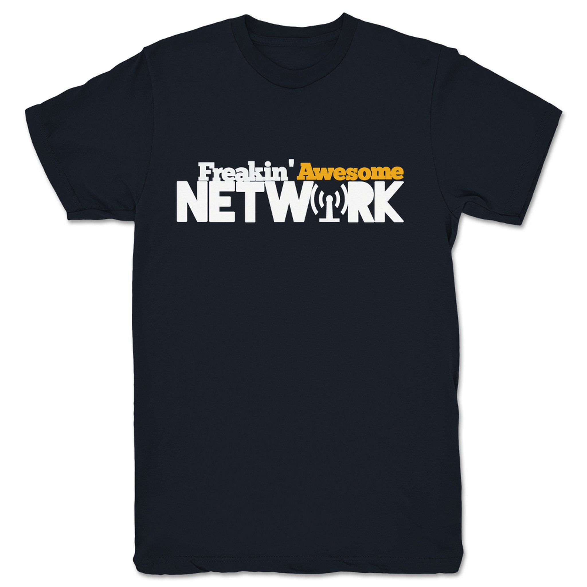 Freakin' Awesome Network Freakin' Awesome Network Unisex Tee Navy