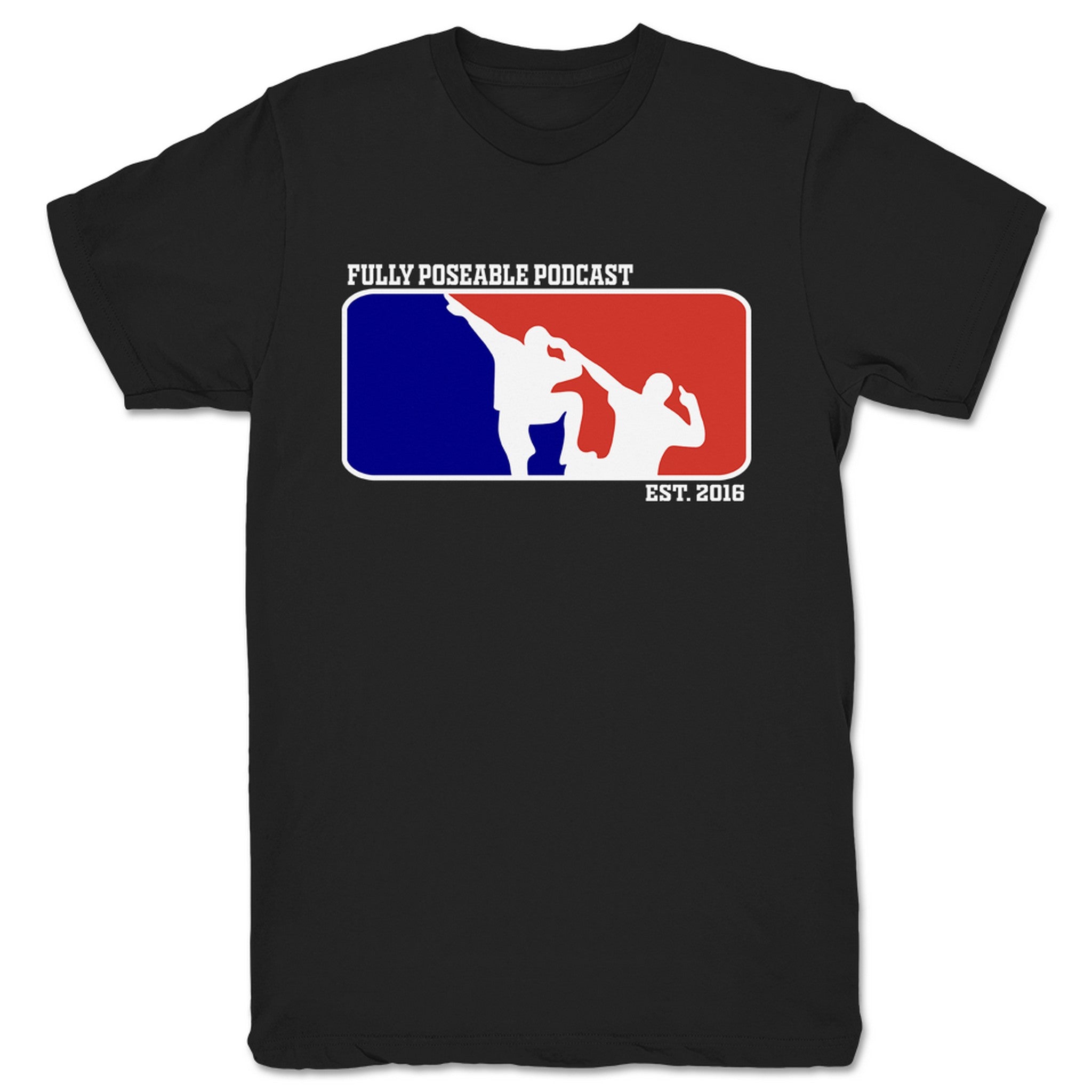 FullyPoseable Wrestling Figure Podcast #FigLife League Unisex Tee Black