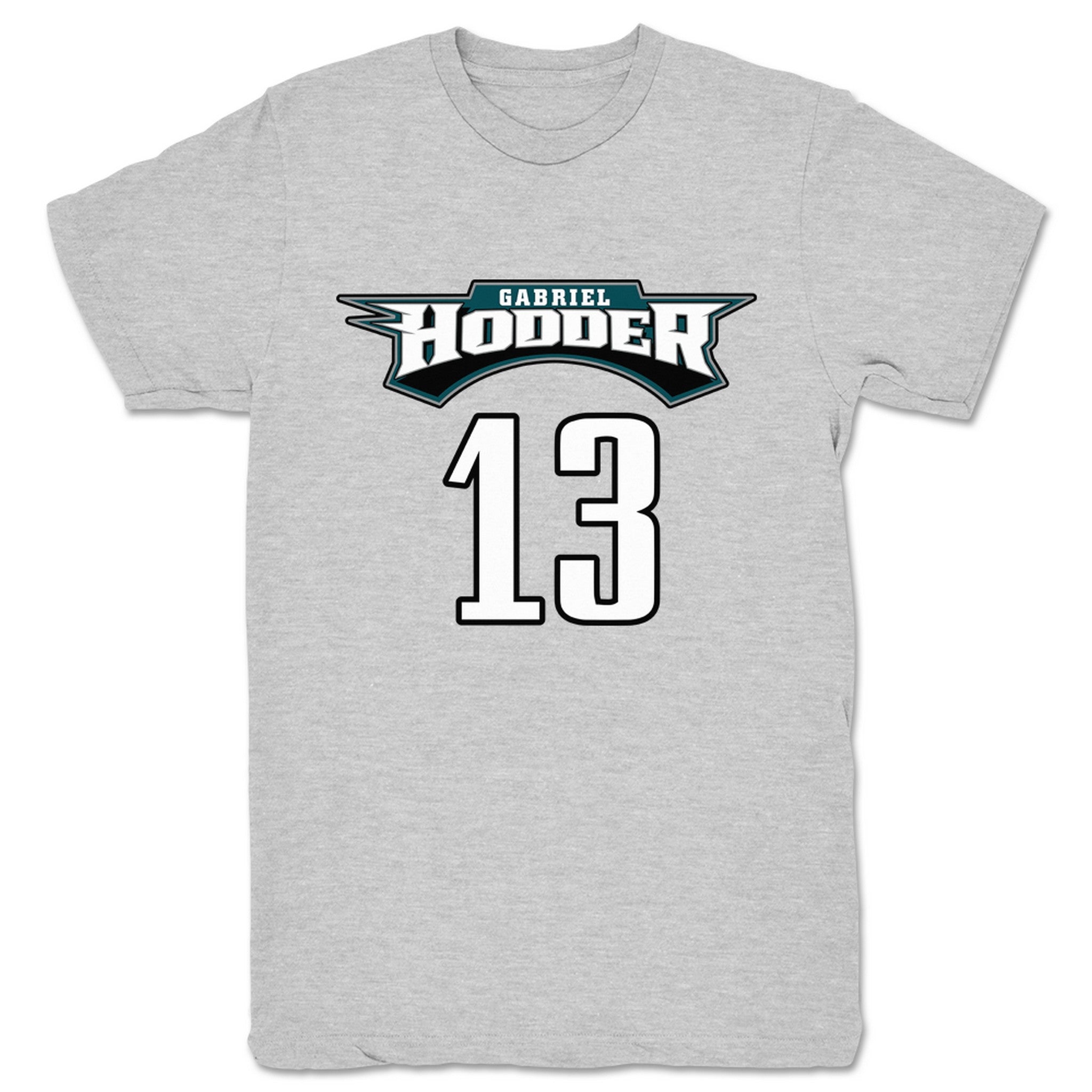 Gabriel Hodder Birds of Prey Unisex Tee Heather Grey