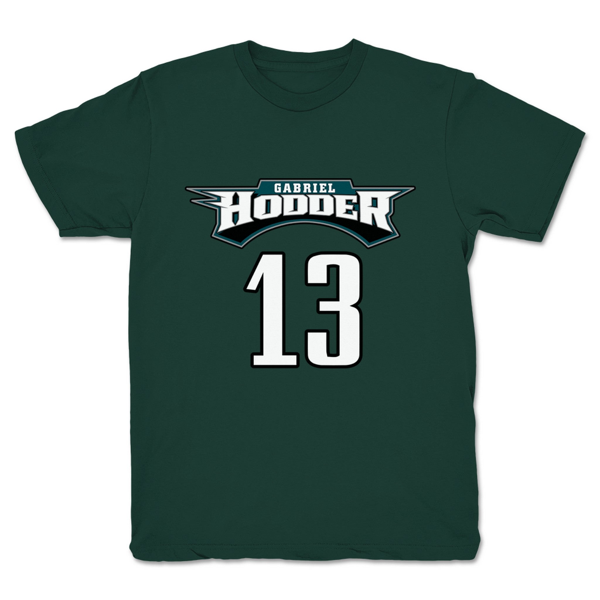 Gabriel Hodder Birds of Prey Youth Tee Forest Green