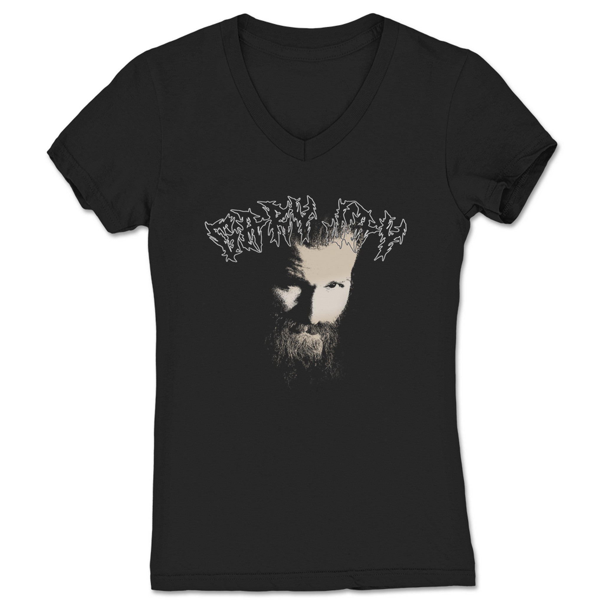 Gary Jay Attitude Women's V-Neck Black