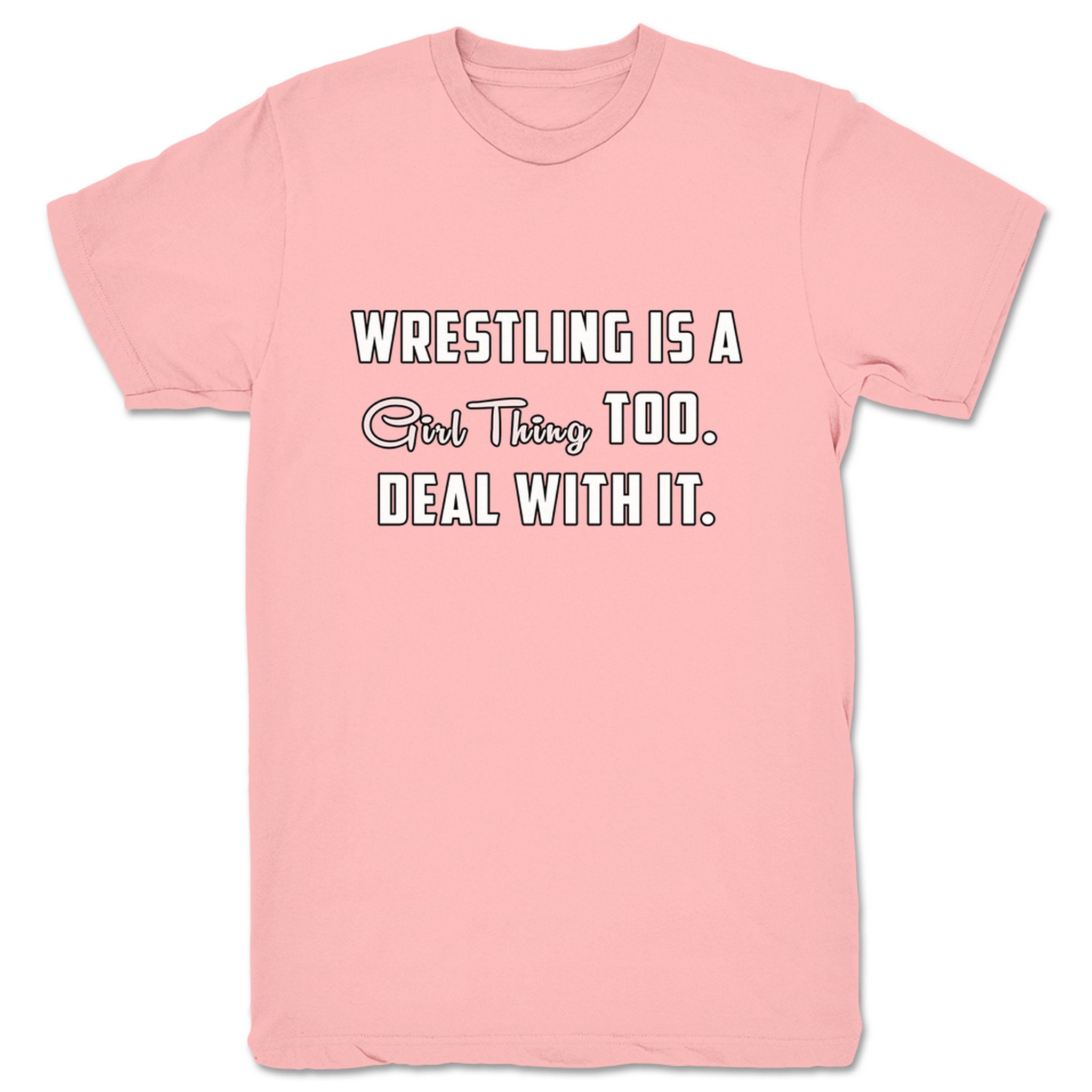 Girl Talk with Gabby A Girl Thing Unisex Tee Pink