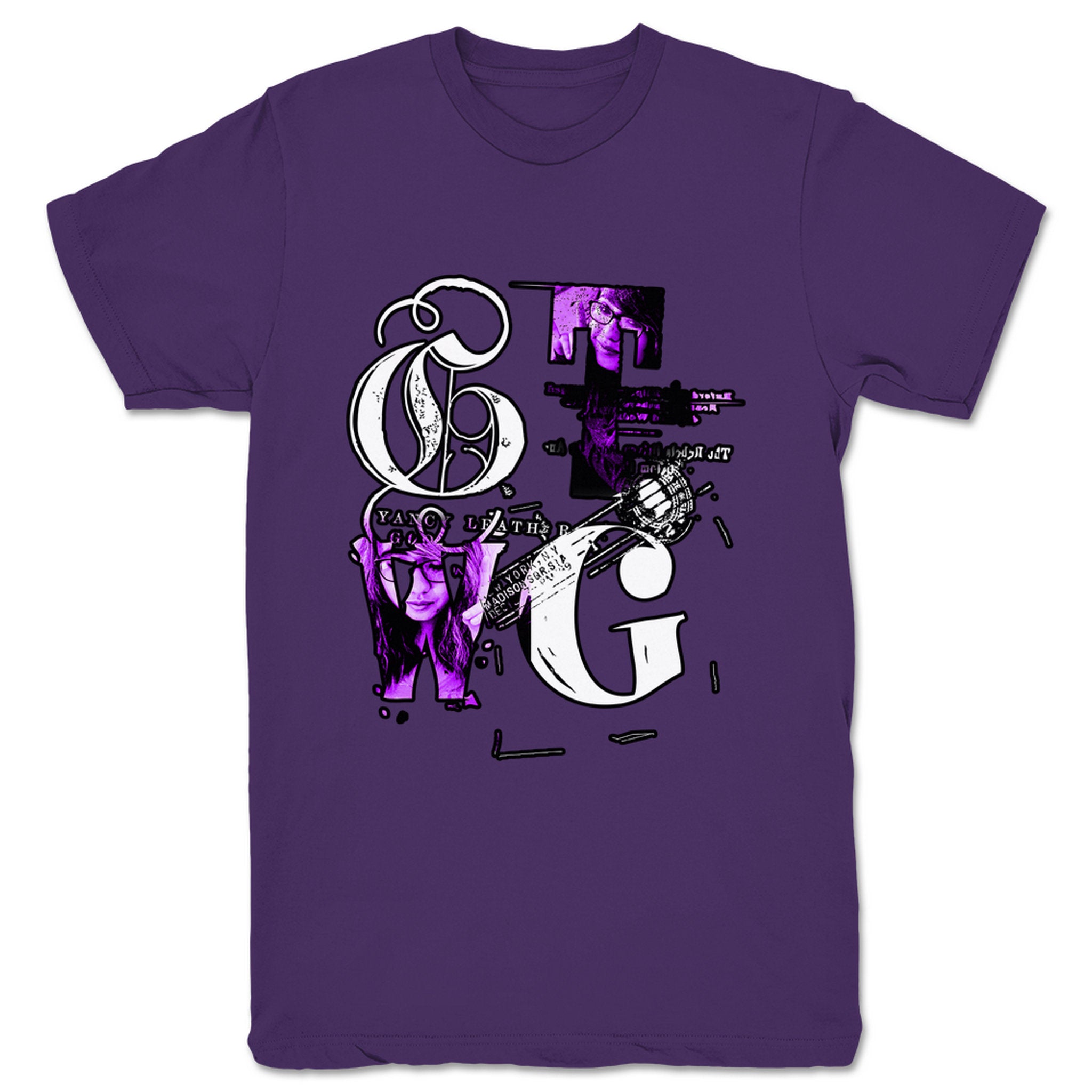 Girl Talk with Gabby Girl Talk Unisex Tee Purple
