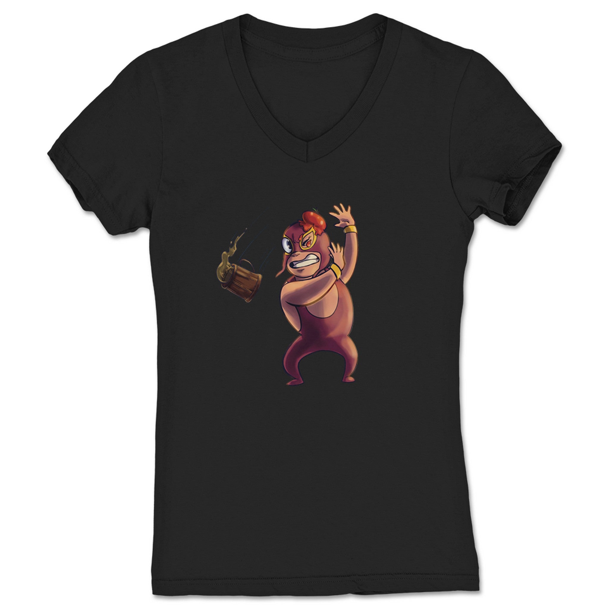 Go Home Heat Go Home Heat Logo Women's V-Neck Black