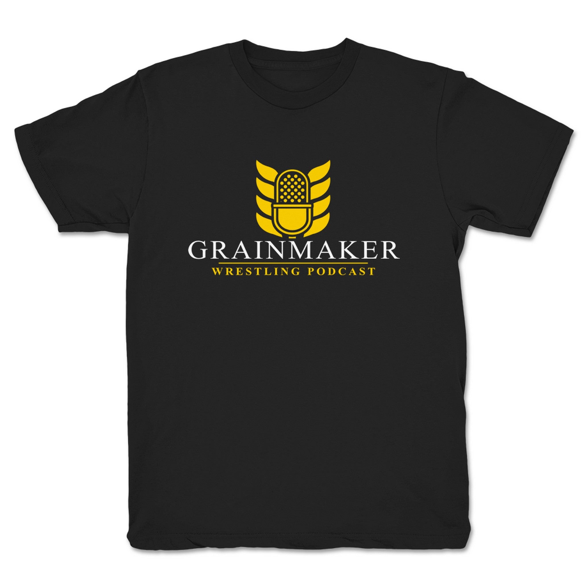 Grainmaker Wrestling Podcast Grainmaker Wrestling Podcast Classic Youth Tee Black