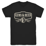 Guns & Beer  Unisex Tee Black