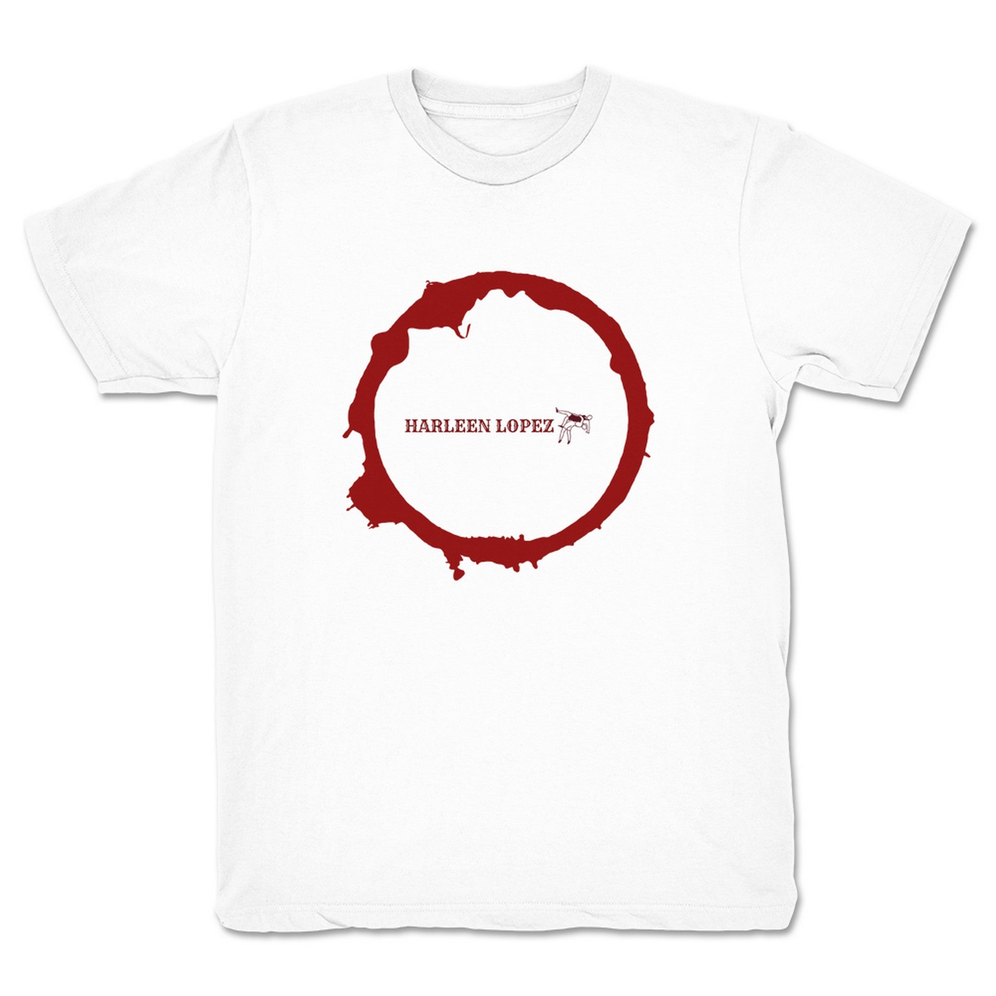 Harleen Lopez Harleen Lopez Debut Logo Youth Tee White