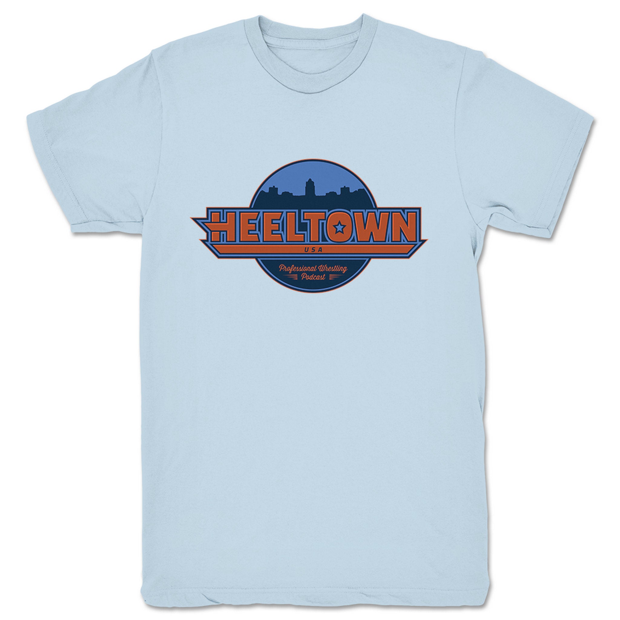 Heeltown USA Heeltown USA Unisex Tee Light Blue