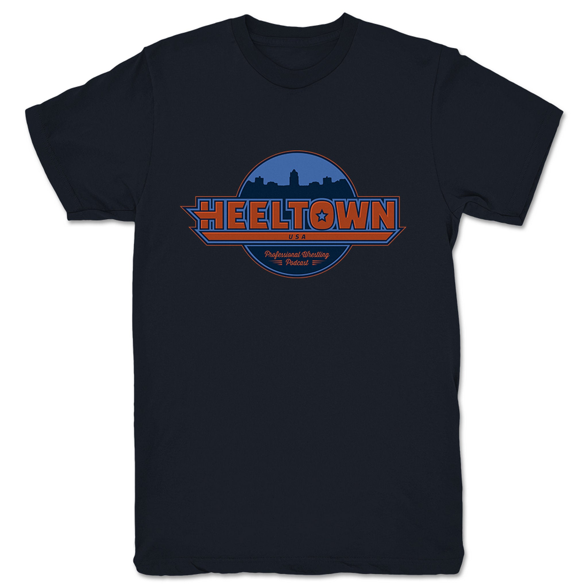 Heeltown USA Heeltown USA Unisex Tee Navy