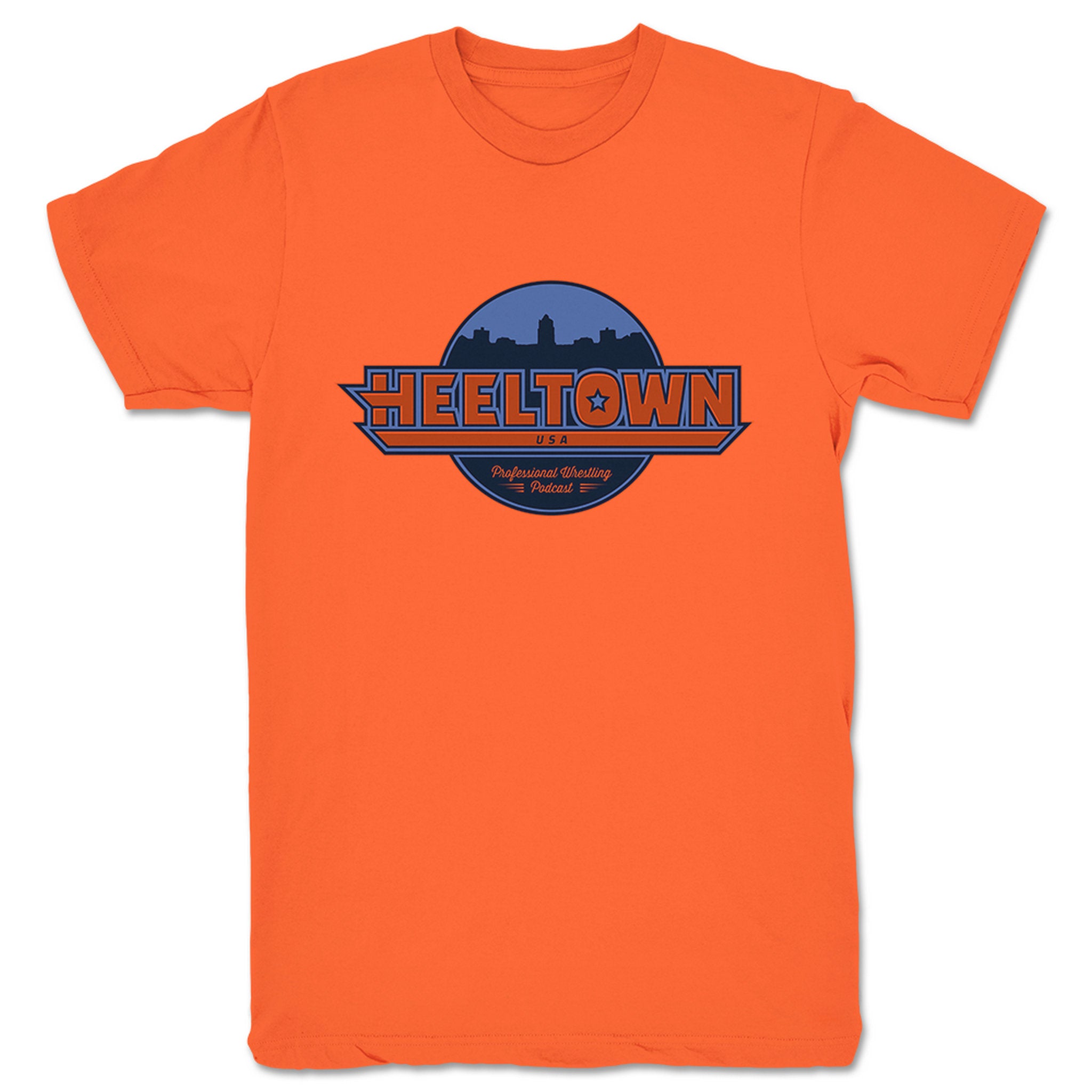 Heeltown USA Heeltown USA Unisex Tee Orange