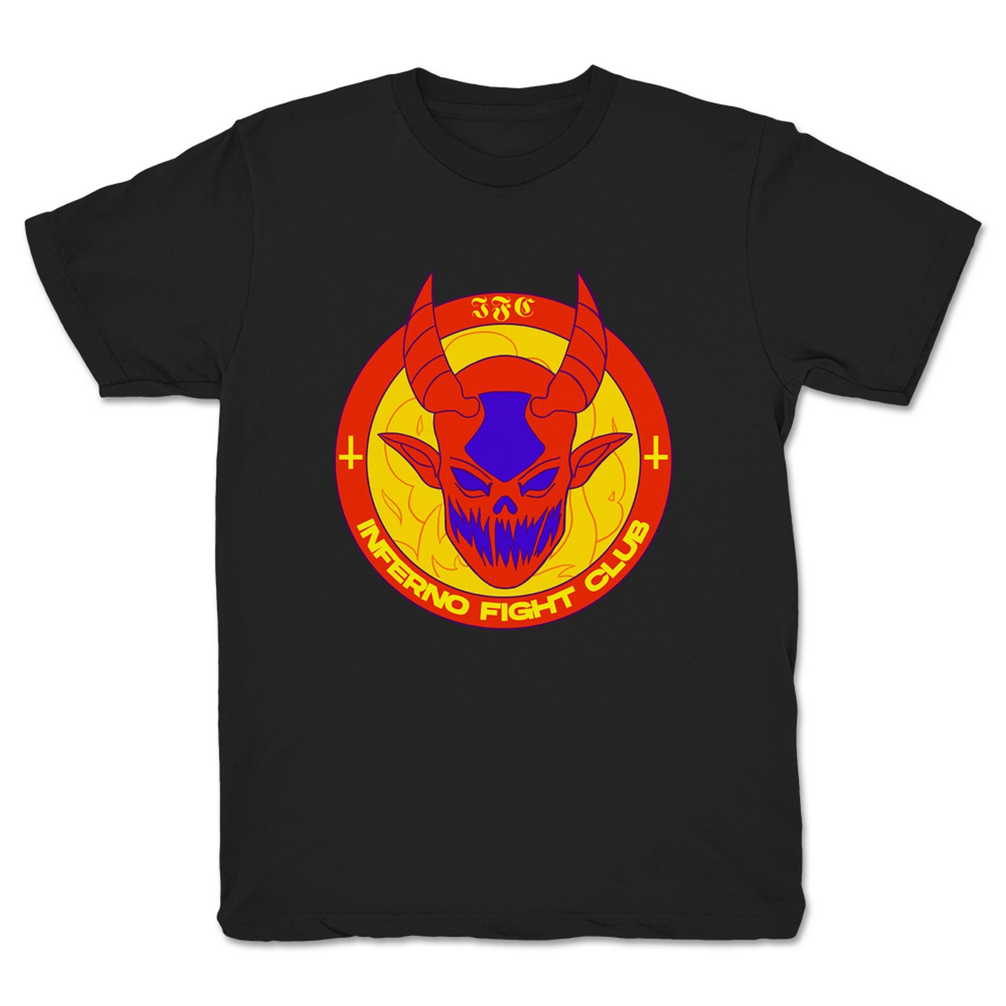 IFC Pro Wrestling IFC Logo 3 Youth Tee Black