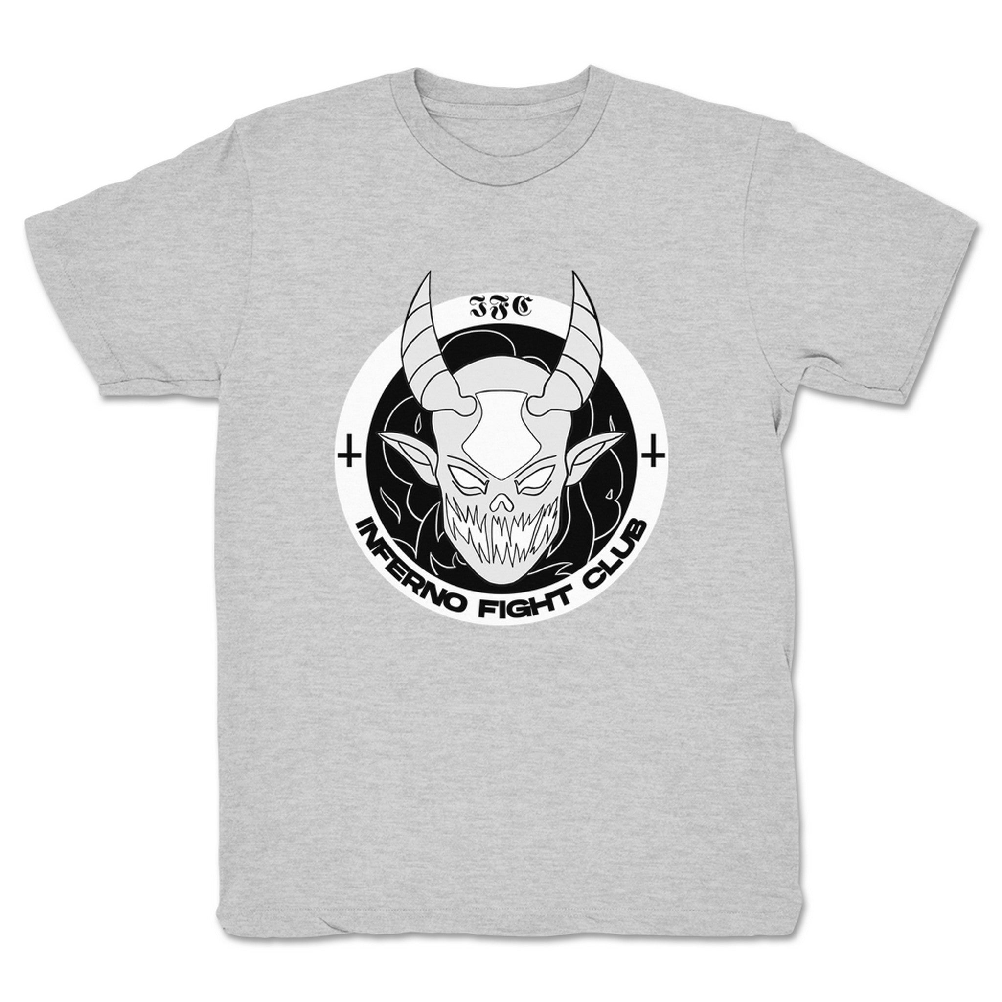 IFC Pro Wrestling IFC Logo 4 Youth Tee Heather Grey