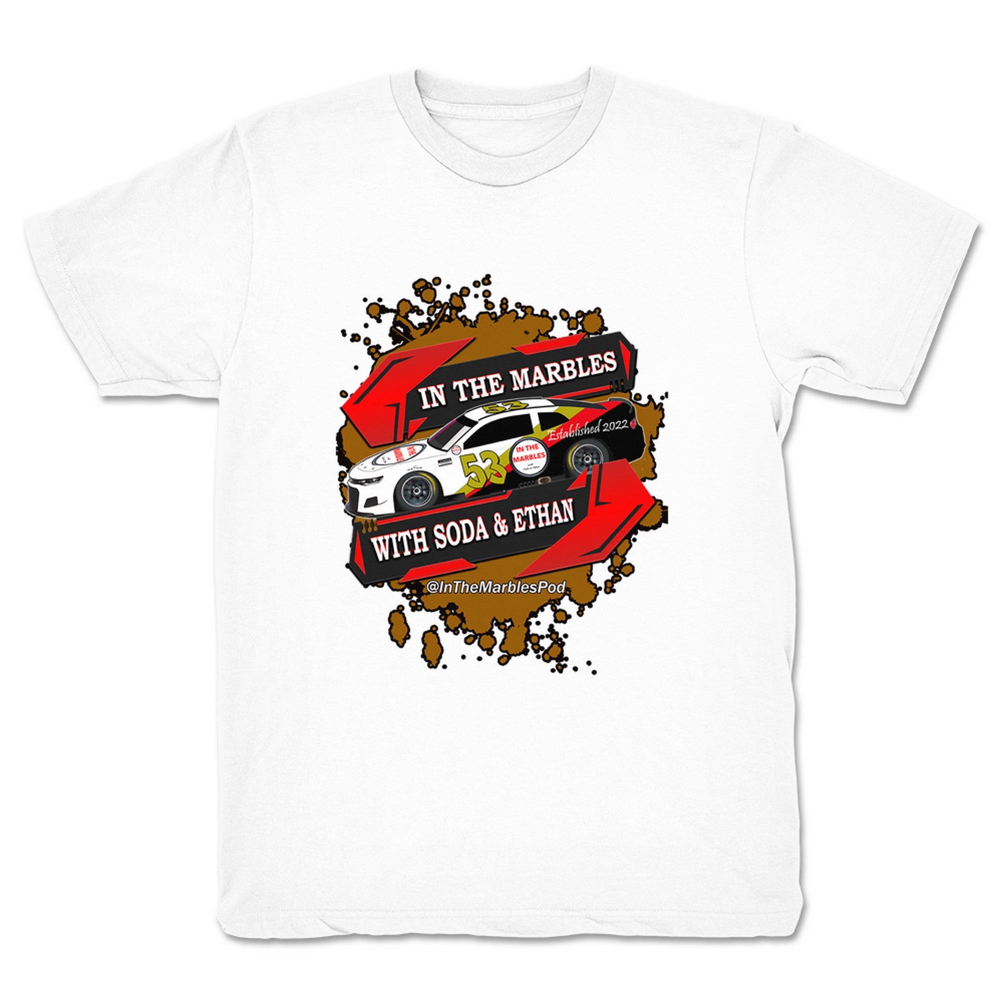 In the Marbles Allison Youth Tee White