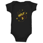 Input B  Infant Onesie Black