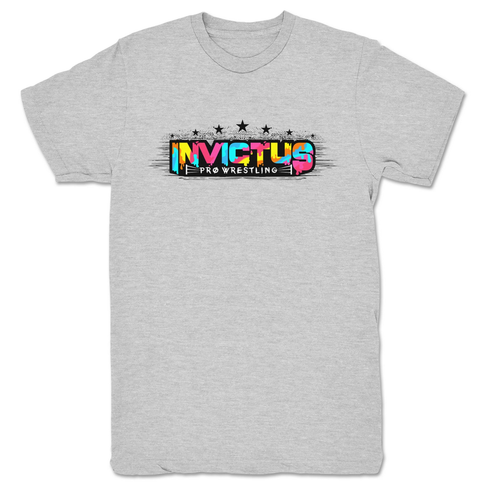 Invictus Pro Wrestling Invictus Rigby Logo Unisex Tee Heather Grey