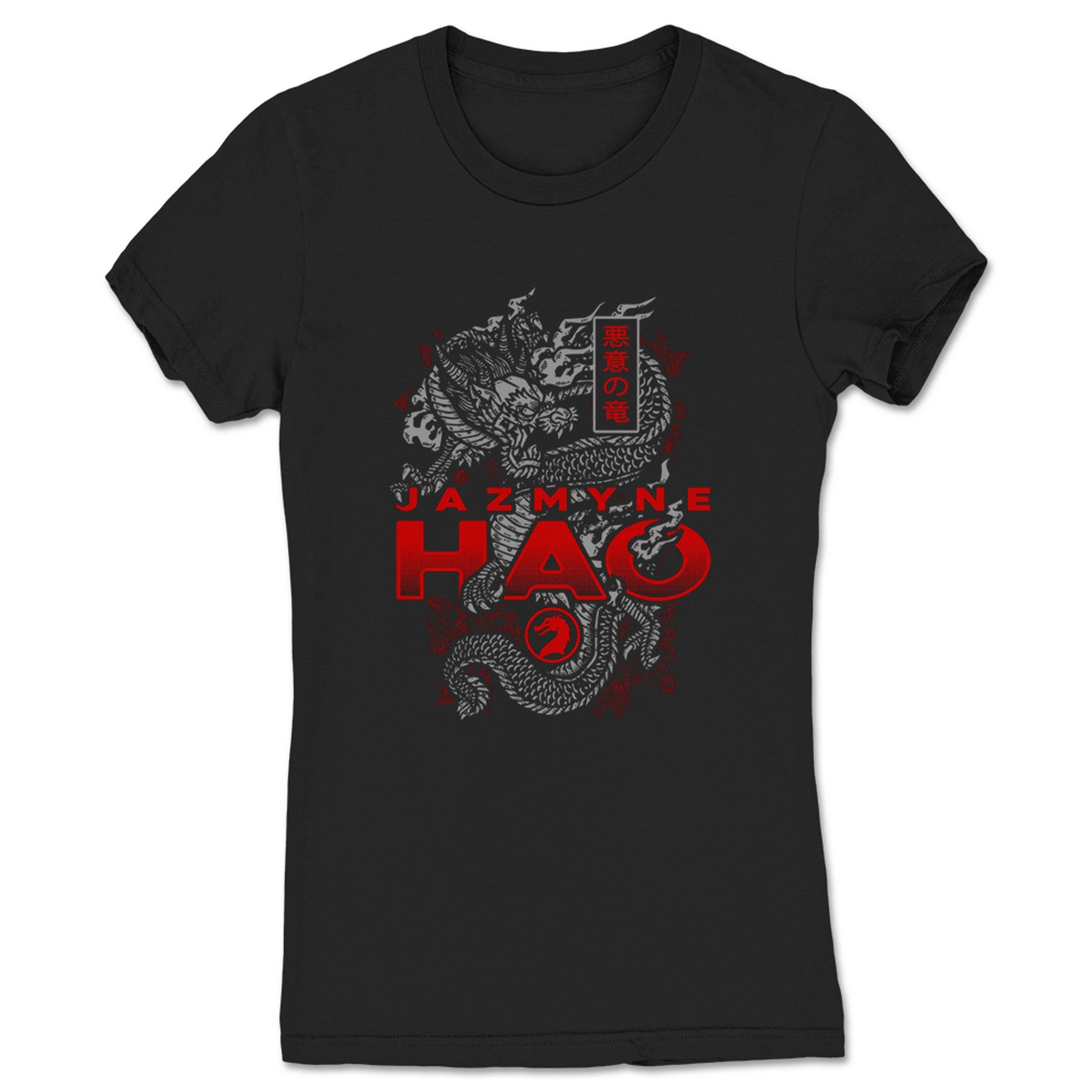 Jazmyne Hao Dragon's Fire Women's Tee Black