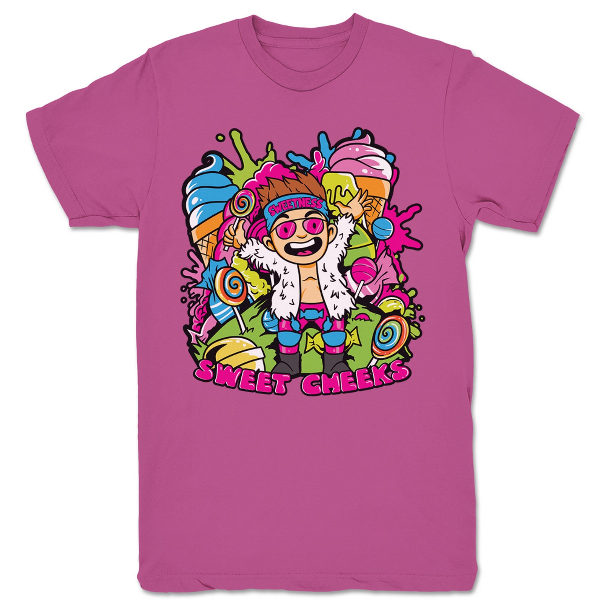 Joey Silver Candy Kid Unisex Tee Berry