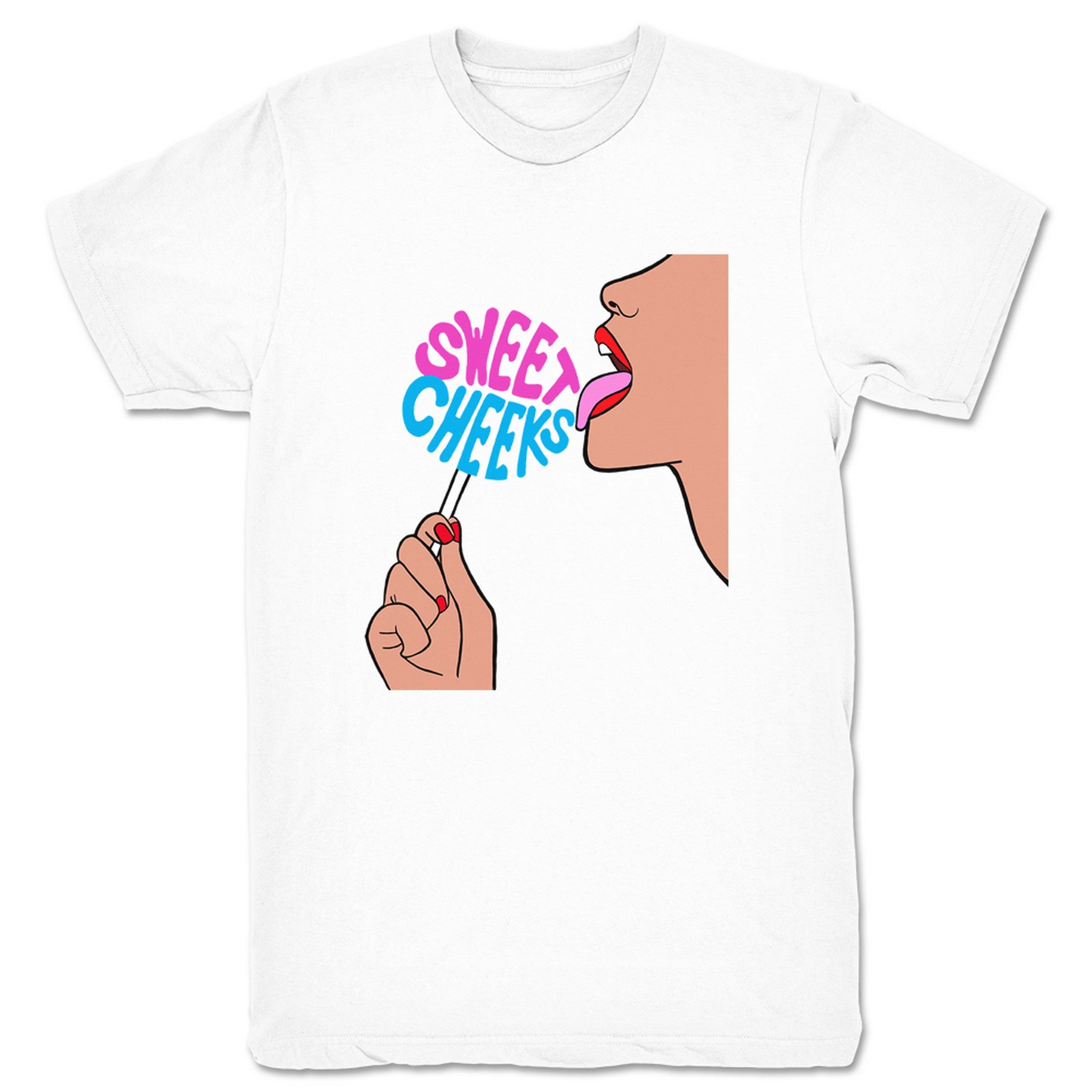 Joey Silver Sucker Unisex Tee White