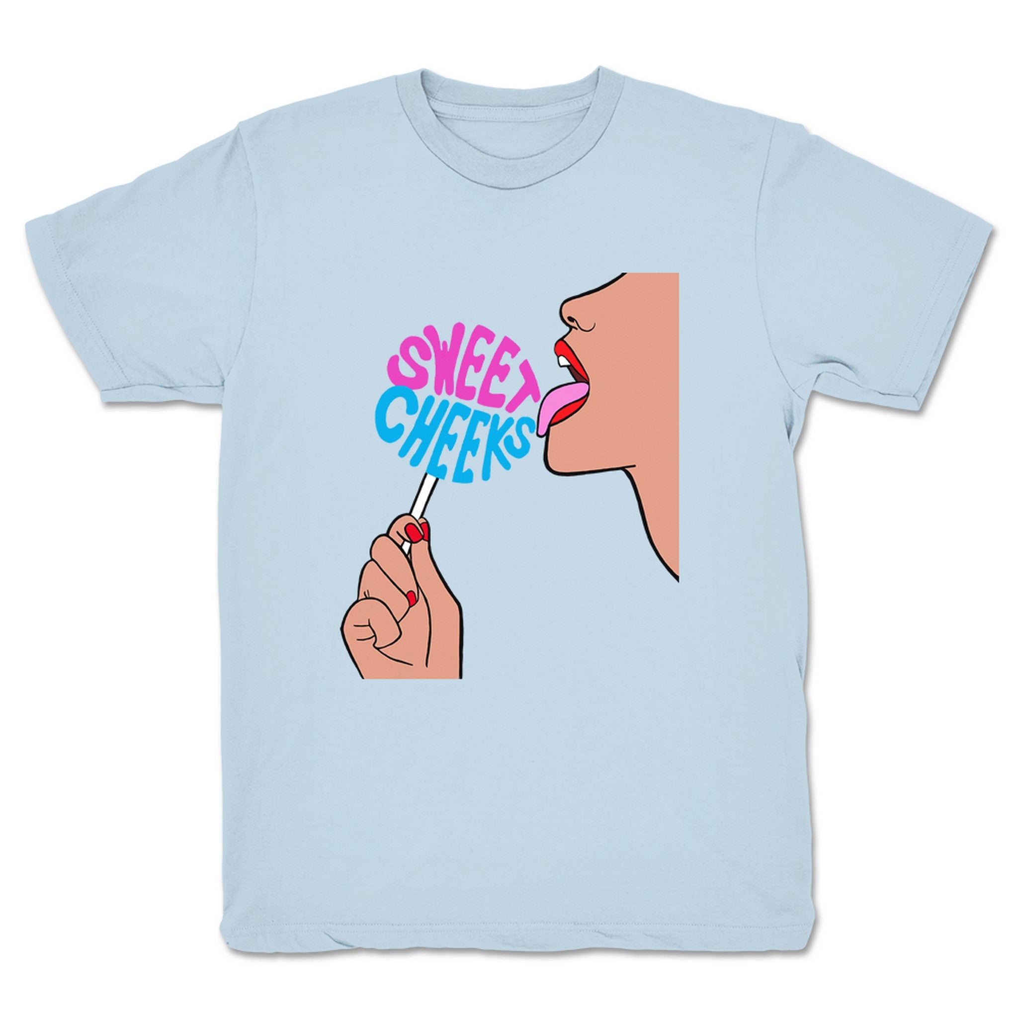 Joey Silver Sucker Youth Tee Light Blue