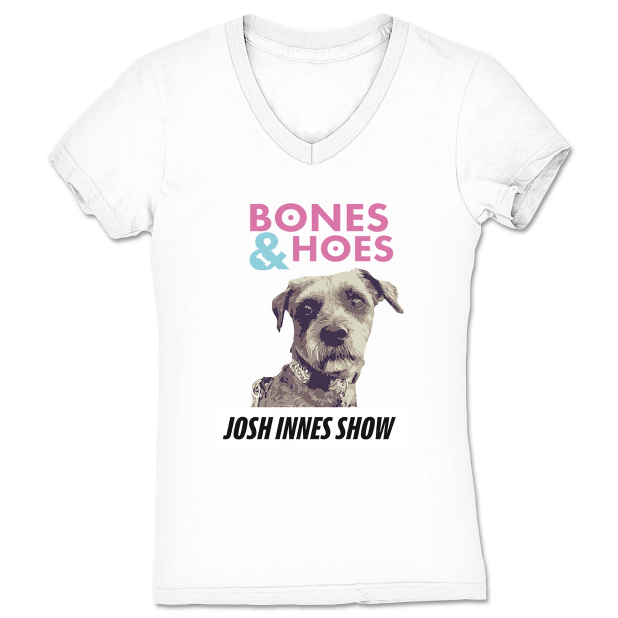 Josh Innes Show Bones and Hoes Women's V-Neck White