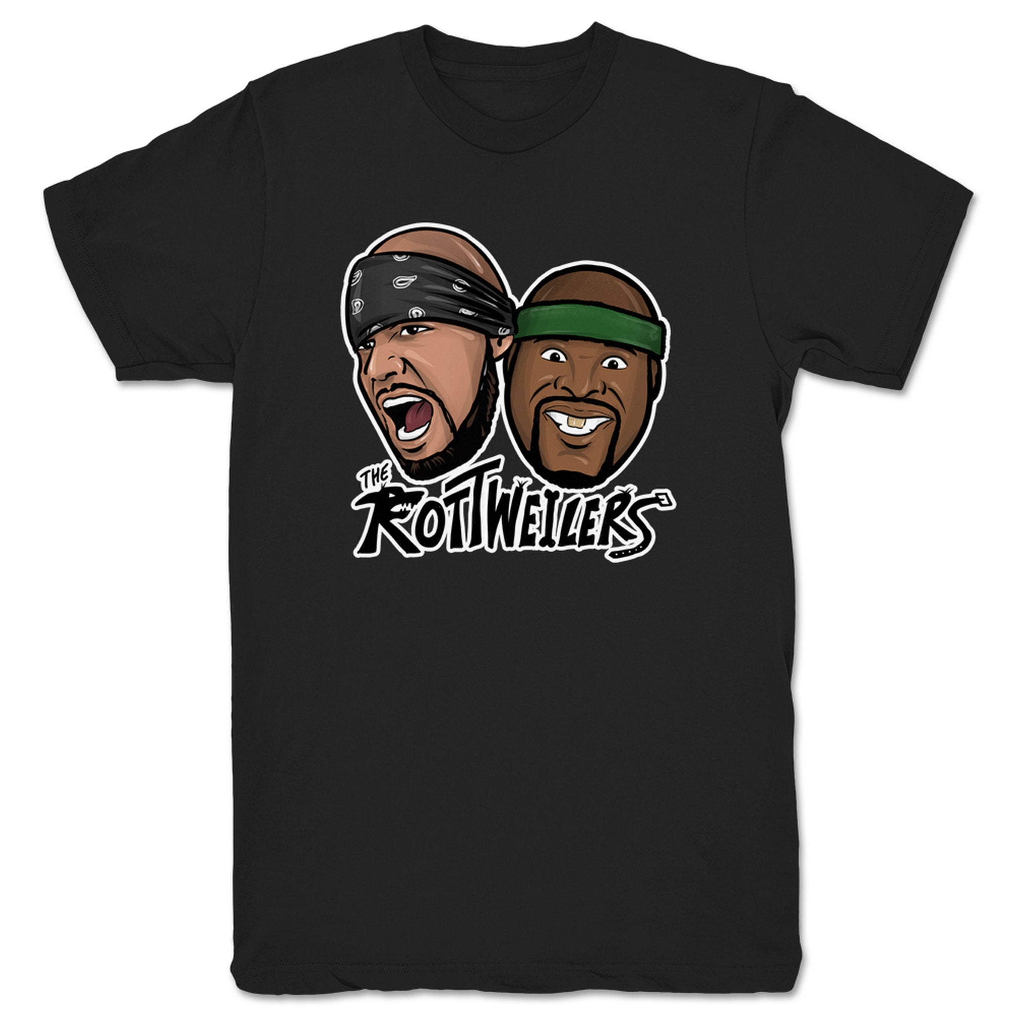 Julius Smokes The Rottweilers Unisex Tee Black