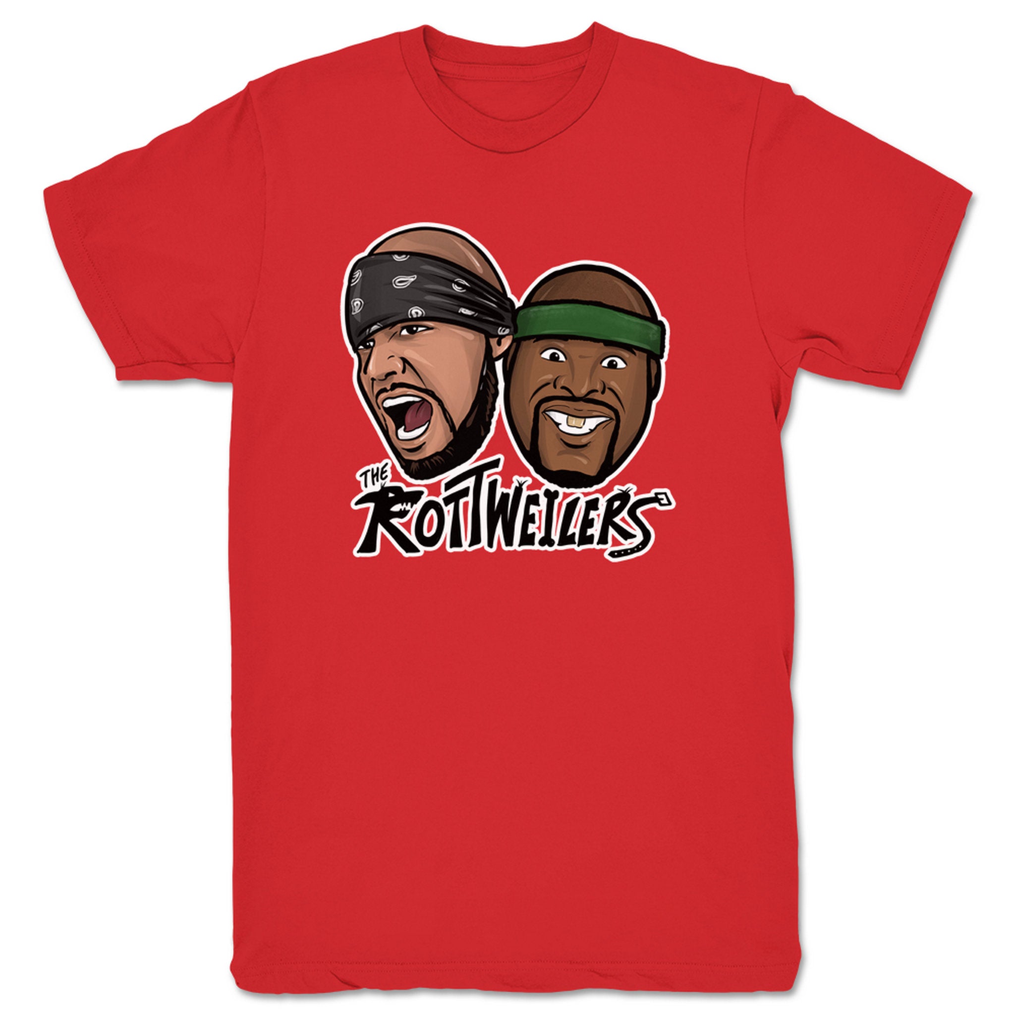 Julius Smokes The Rottweilers Unisex Tee Red