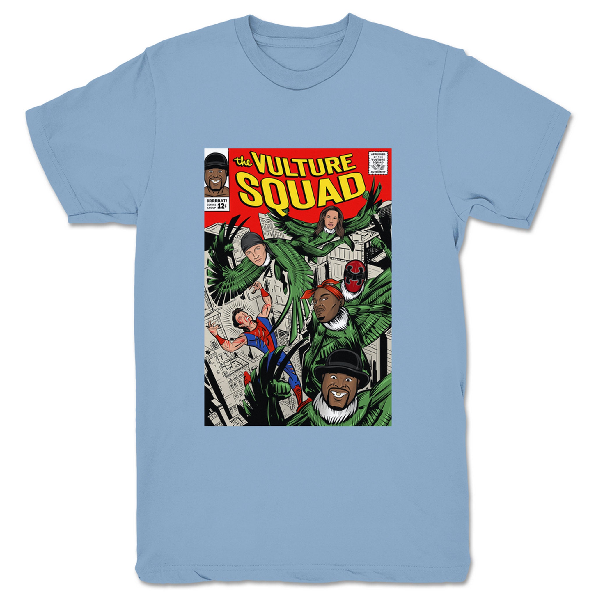 Julius Smokes Vulture Squad Unisex Tee Baby Blue