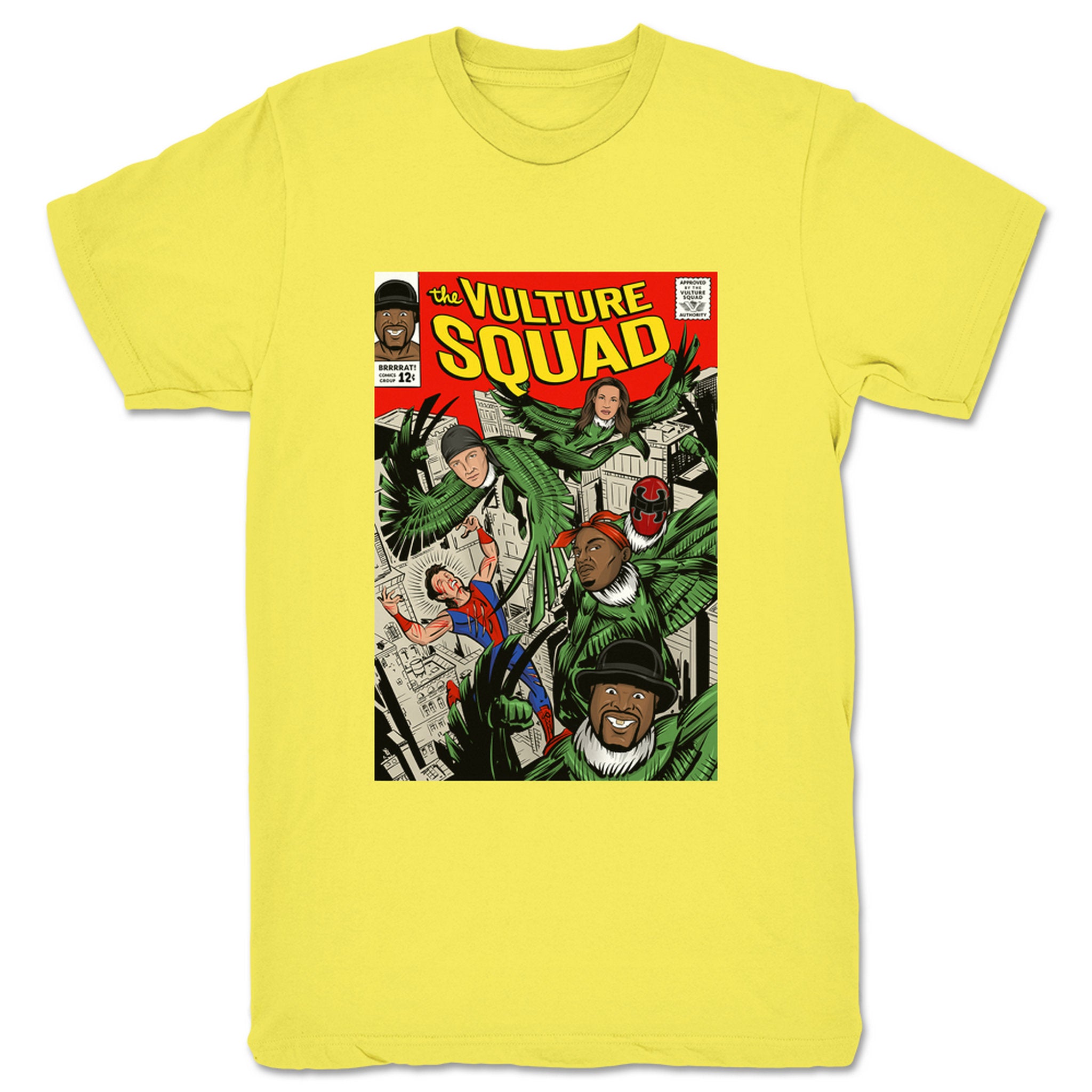 Julius Smokes Vulture Squad Unisex Tee Yellow