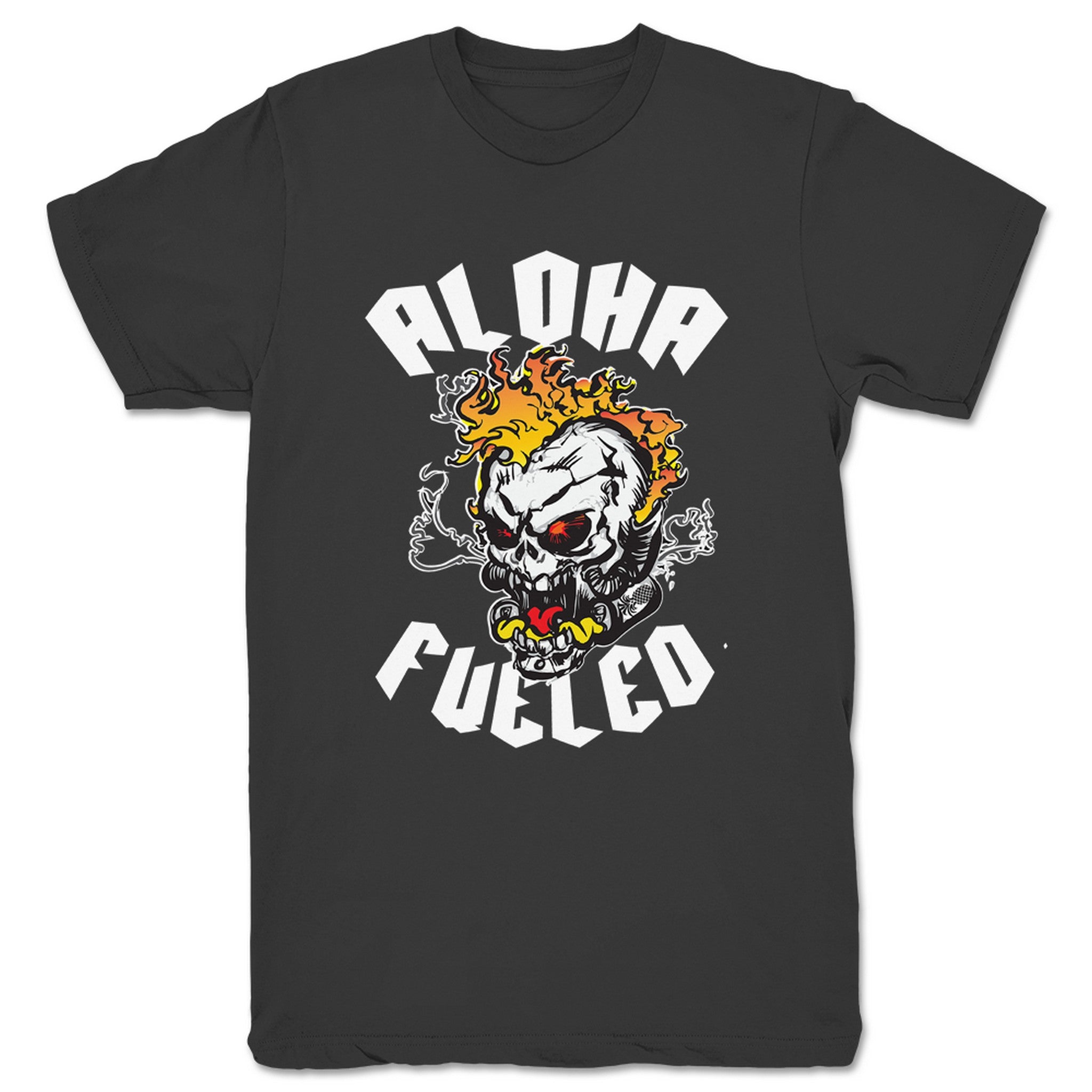 Kaimana Aloha Fueled Unisex Tee Dark Grey