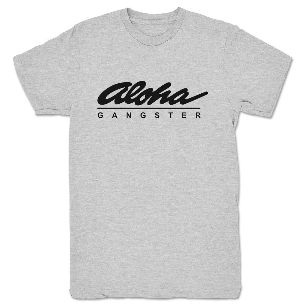 Kaimana Aloha Gangster Unisex Tee Heather Grey