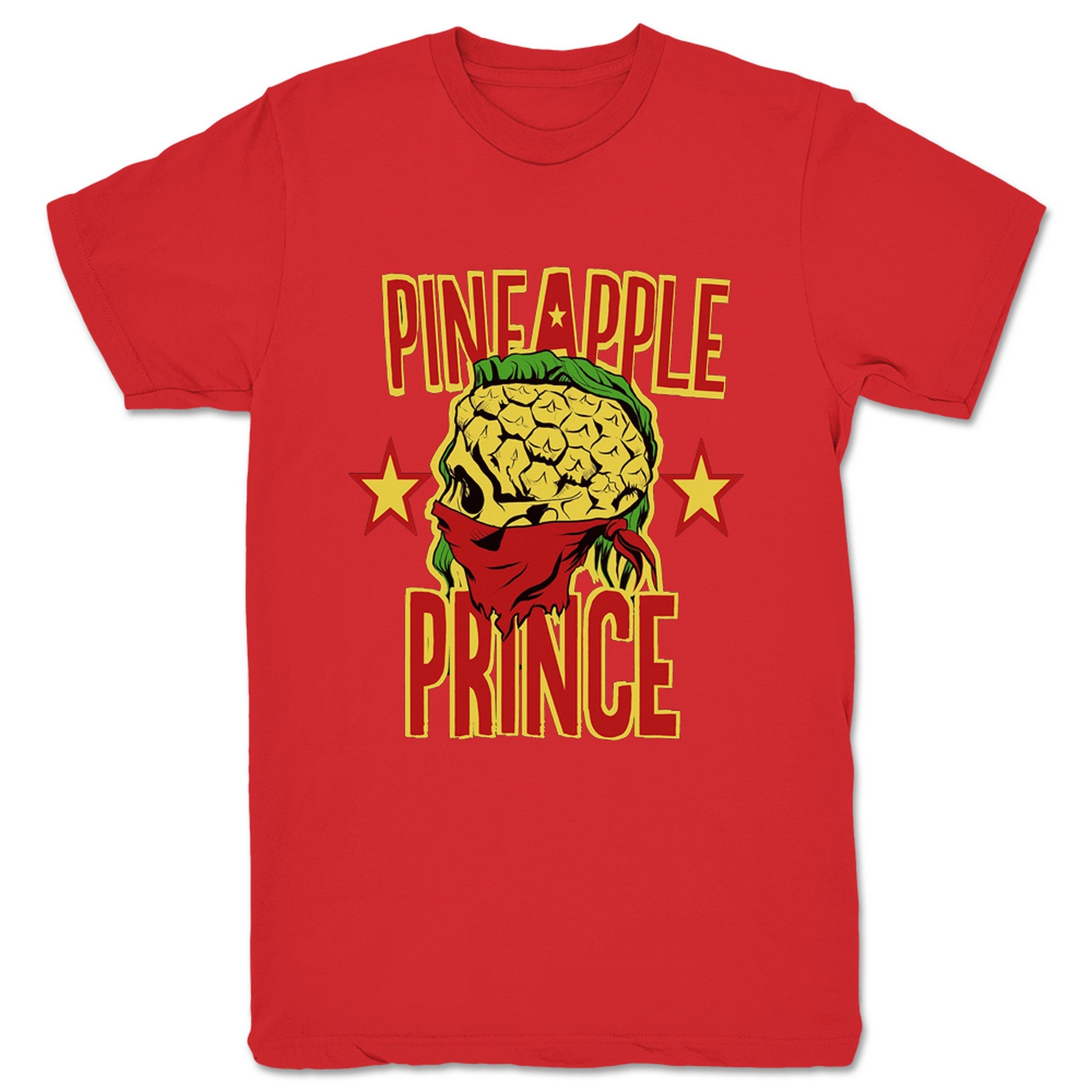 Kaimana Pineapple Prince Unisex Tee Red