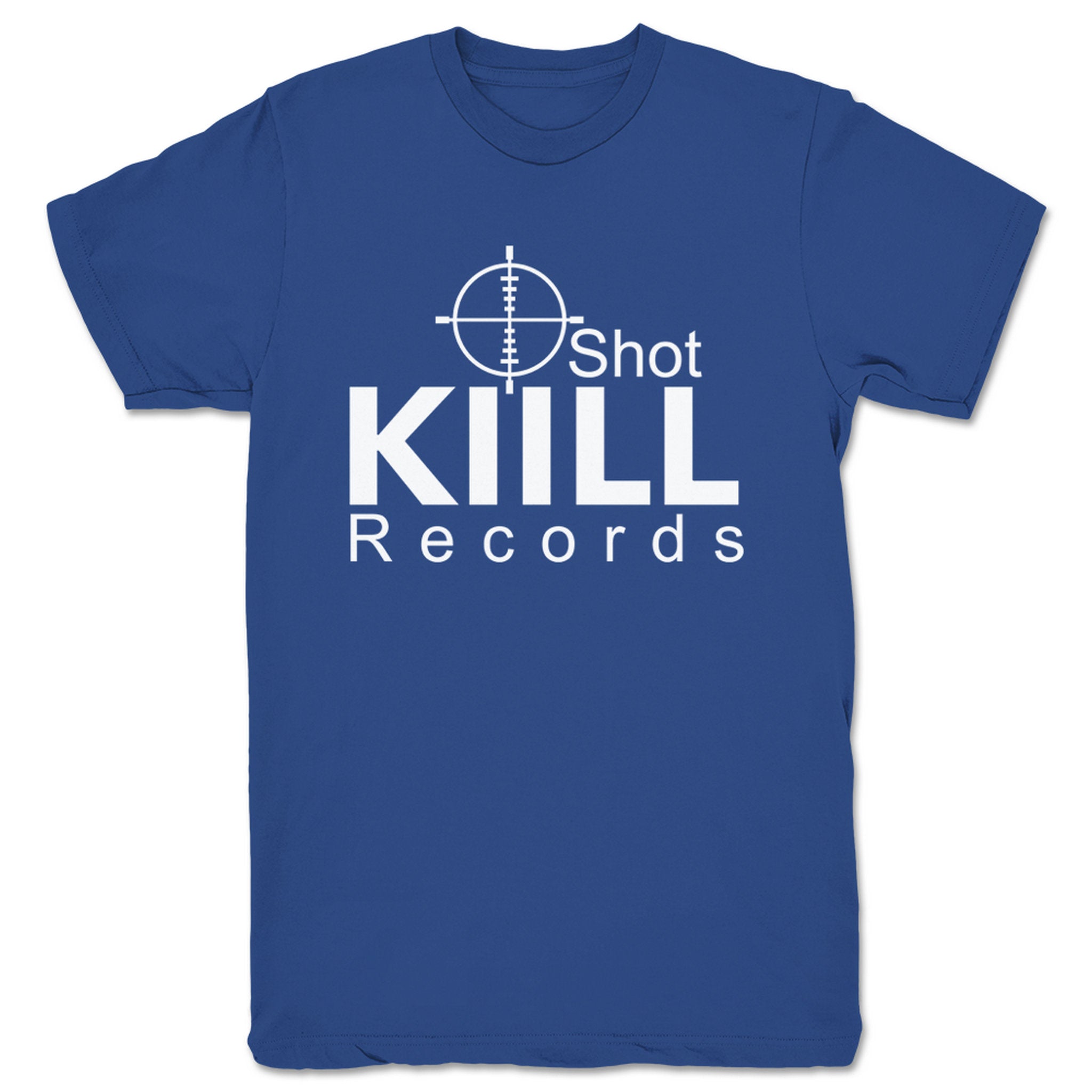 KiiLL Shot Records KSR Full Unisex Tee Royal Blue