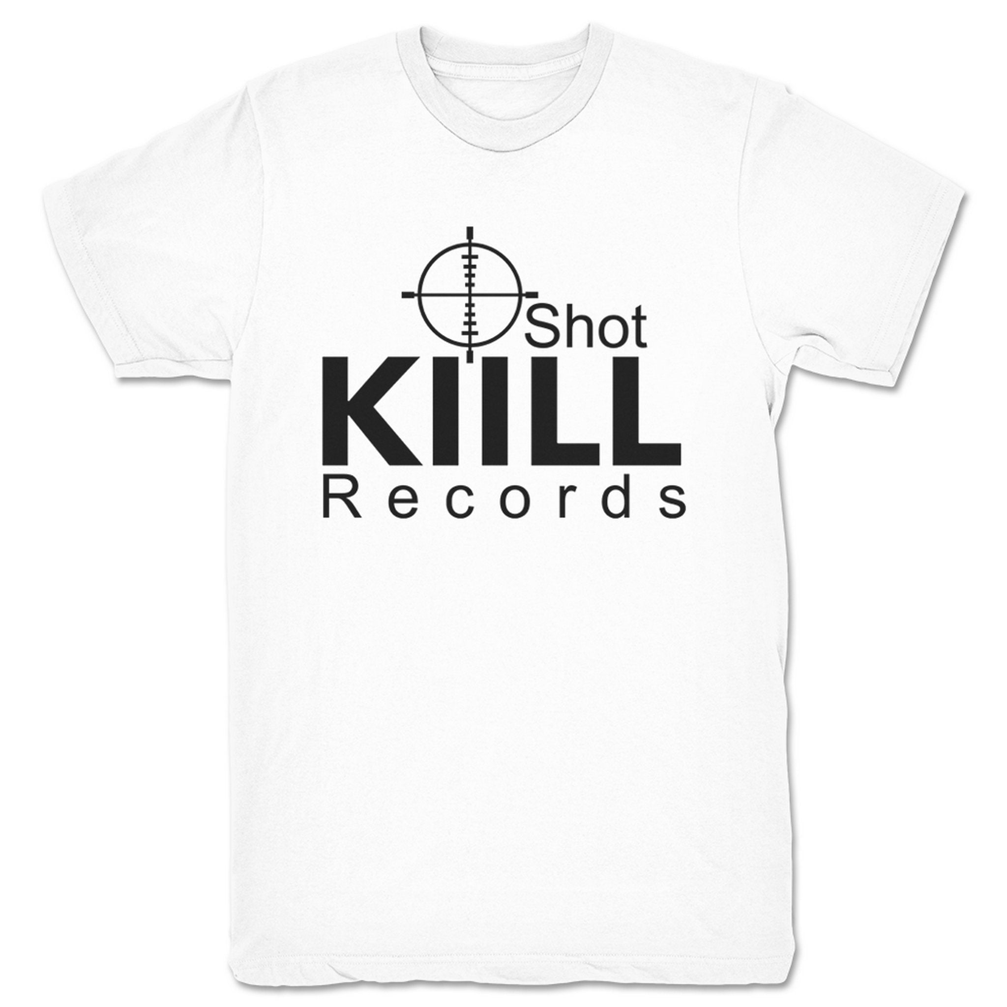 KiiLL Shot Records KSR Full Unisex Tee White