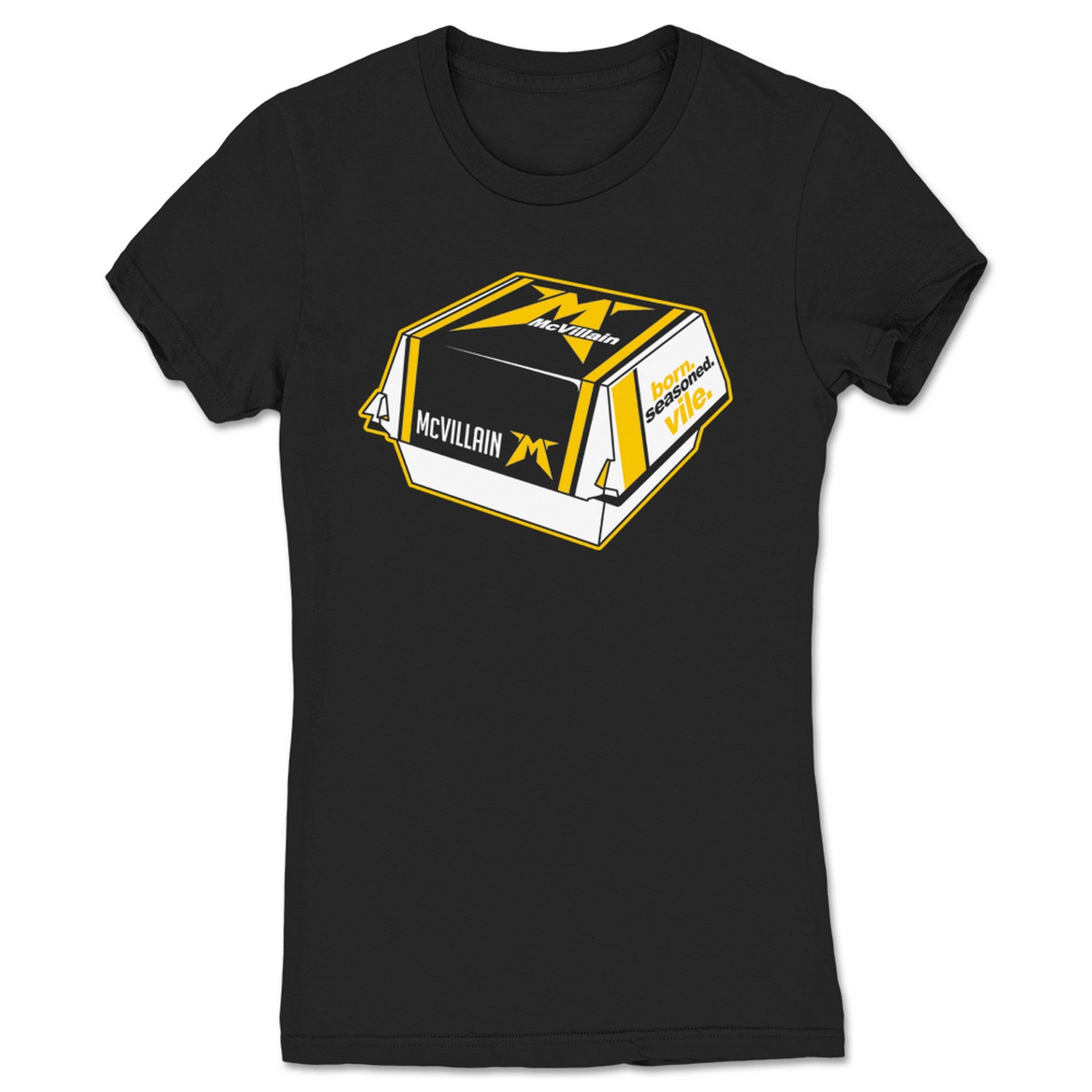 Kris McInnis The McVillain Women's Tee Black