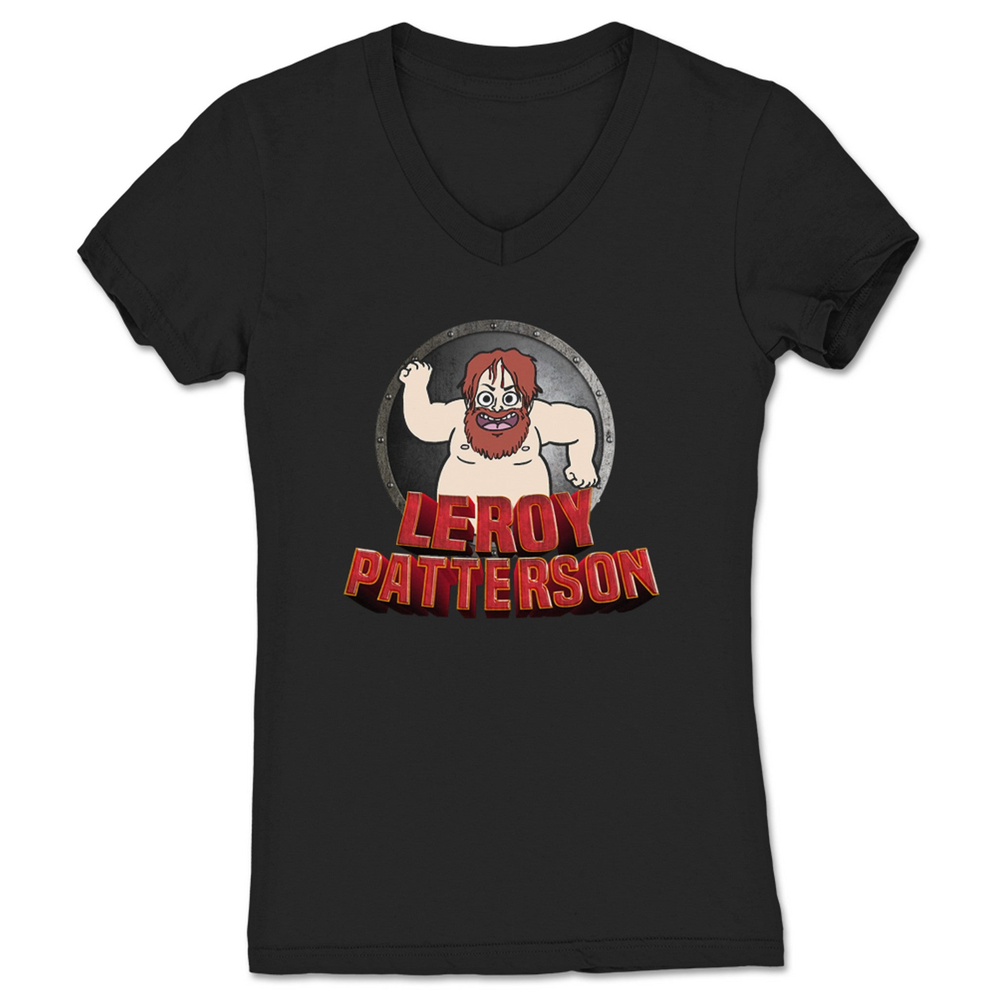 Leroy Patterson Leroy Logo Women's V-Neck Black