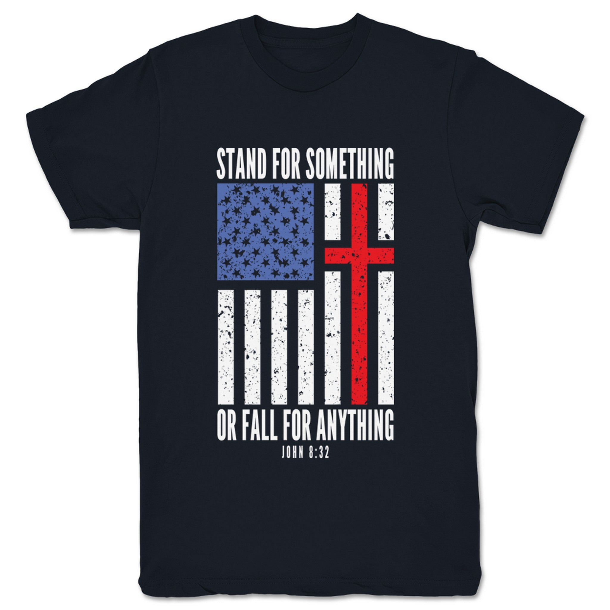 Liberty 76 Stand Tall Unisex Tee Navy