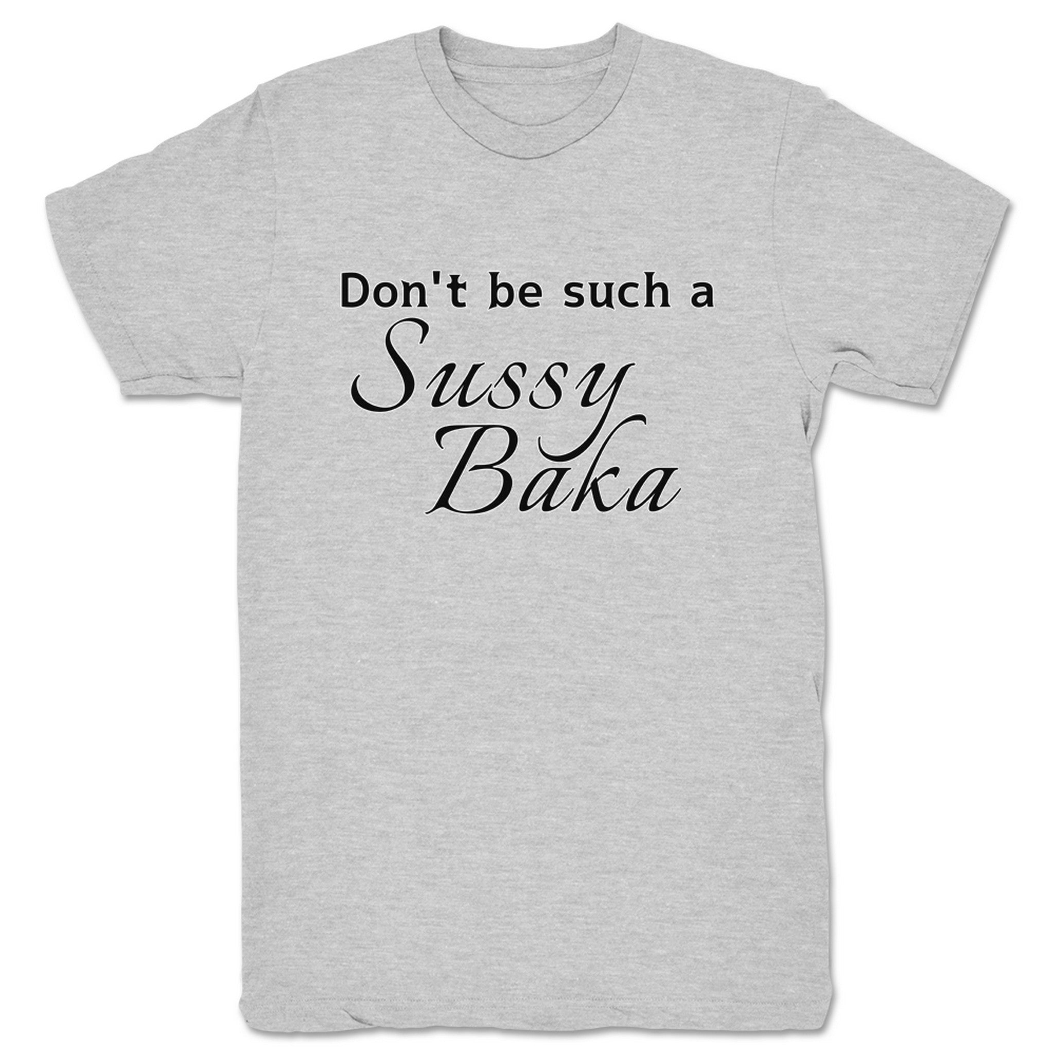 Lucas Ayala Sussy Baka Unisex Tee Heather Grey