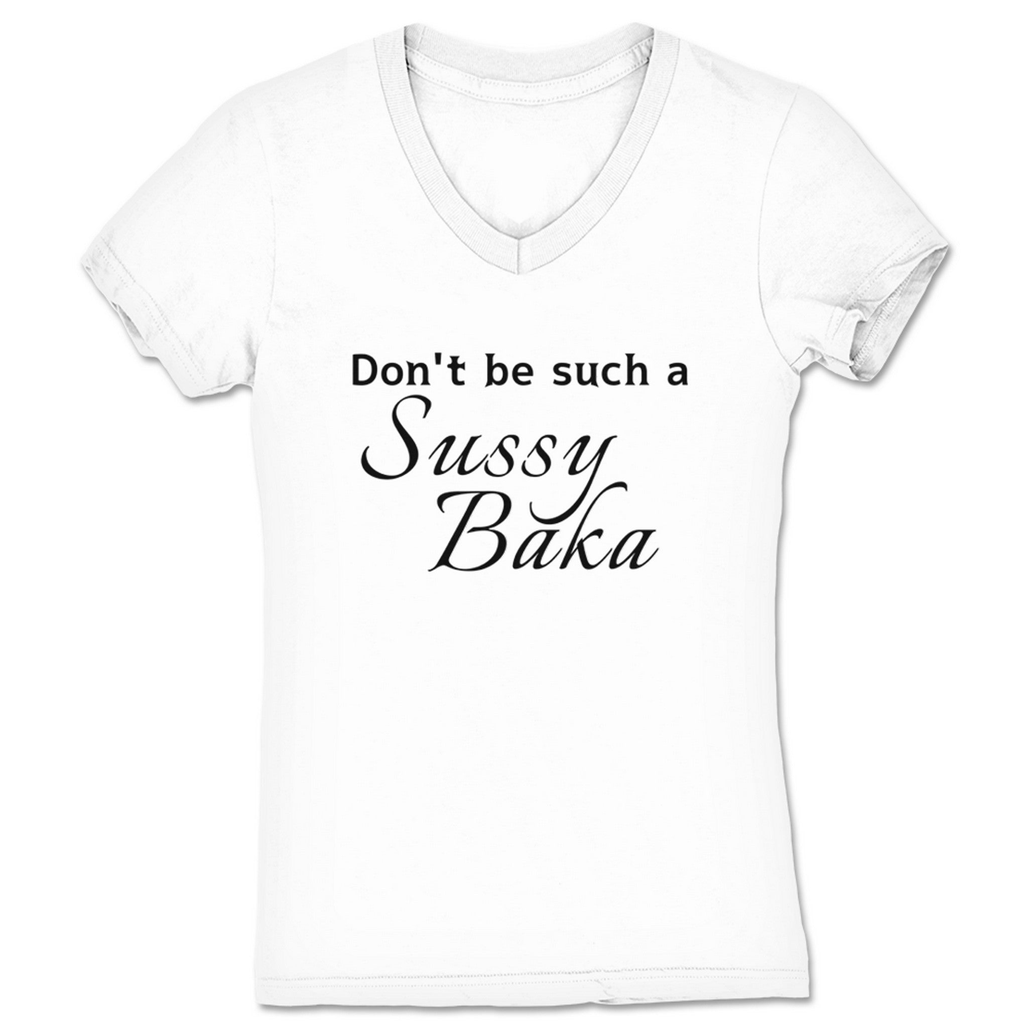 Lucas Ayala Sussy Baka Women's V-Neck White