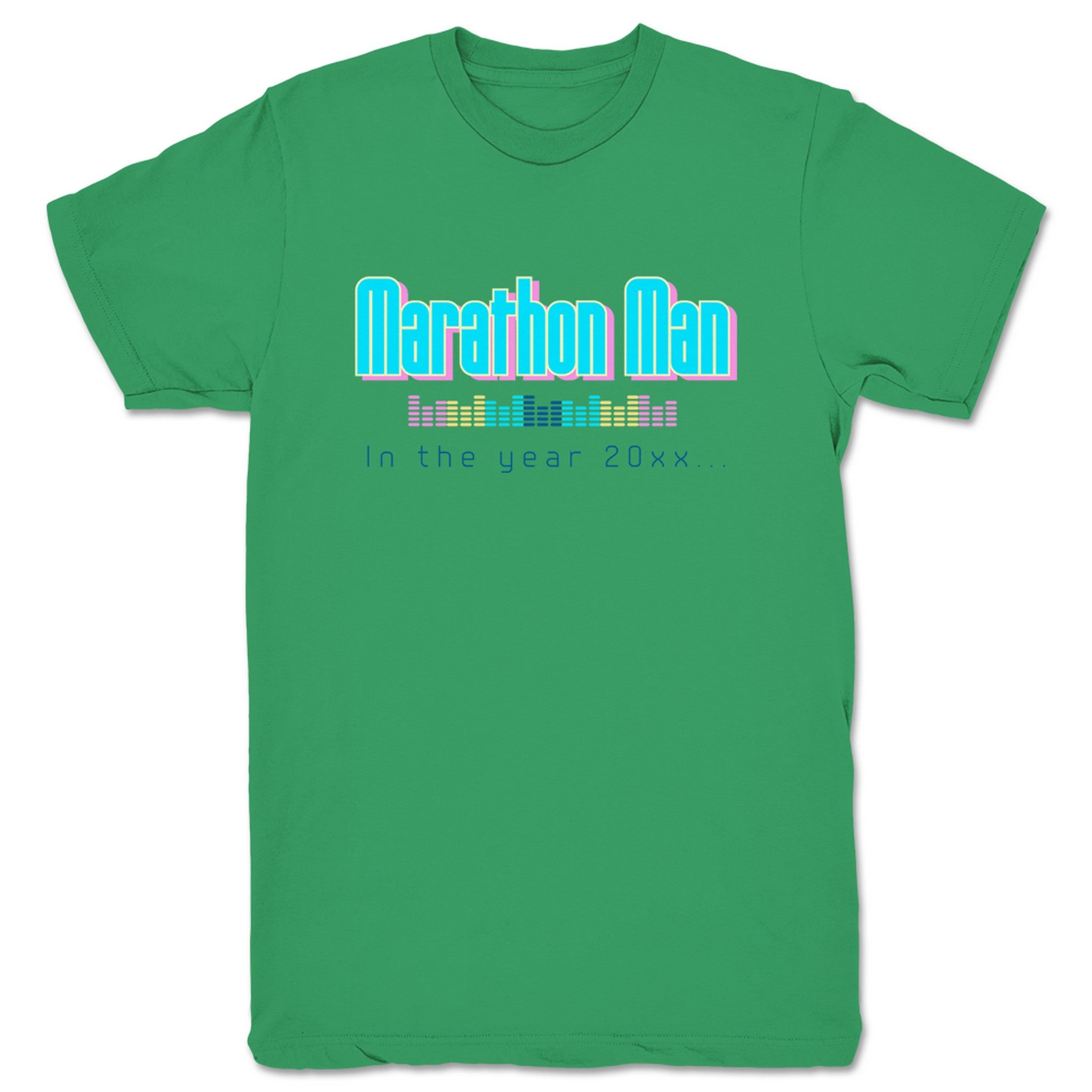 Marathon Man 20xx Unisex Tee Kelly Green