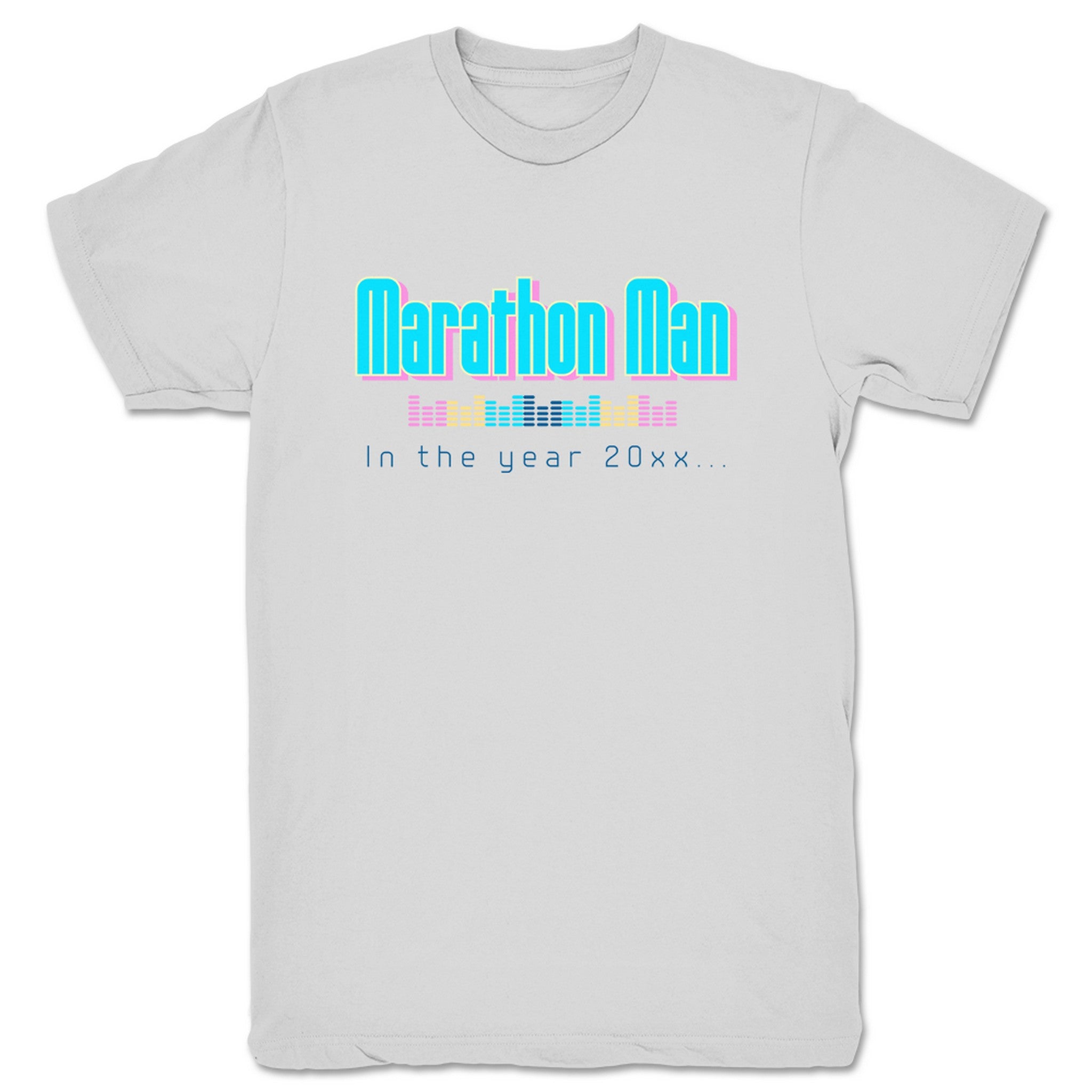 Marathon Man 20xx Unisex Tee Light Grey