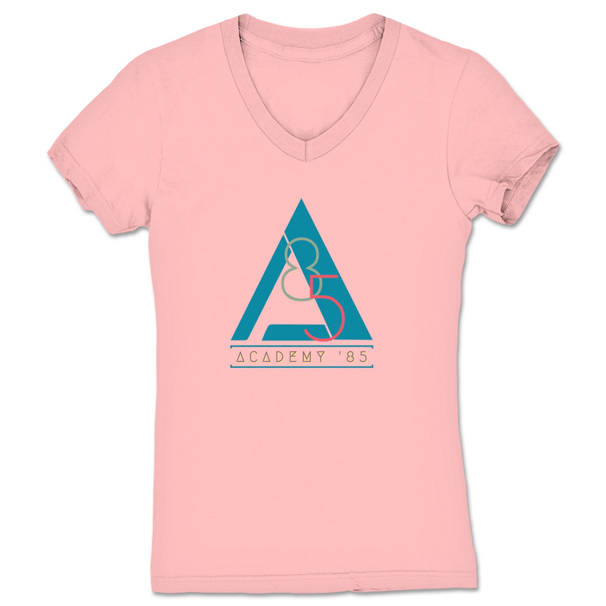 Marathon Man Academy '85 Women's V-Neck Pink